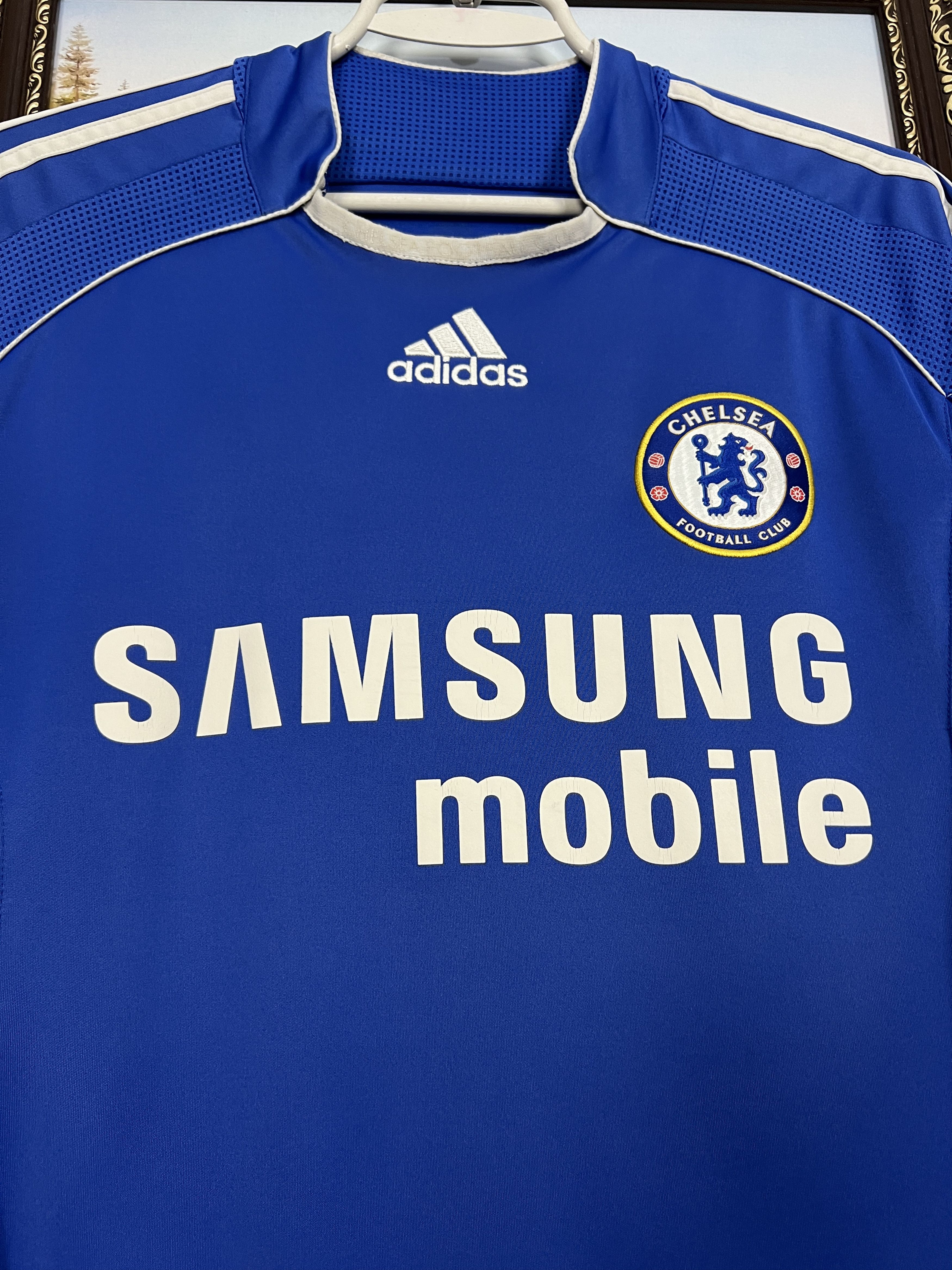 Adidas Chelsea Home football shirt 2006 Soccer Adidas Jersey Trikot Size US S / EU 44-46 / 1 - 3 Thumbnail