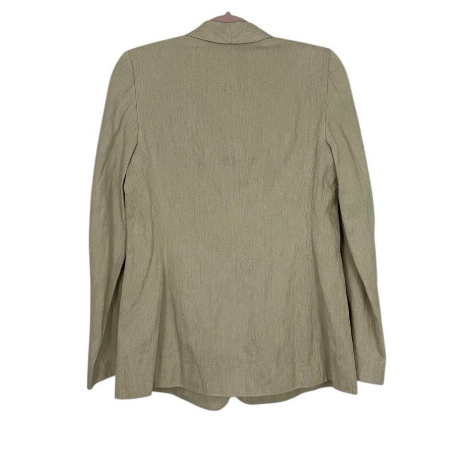 Vince Vince Cream One Button Down Blazer Size L / US 10 / IT 46 - 4 Thumbnail