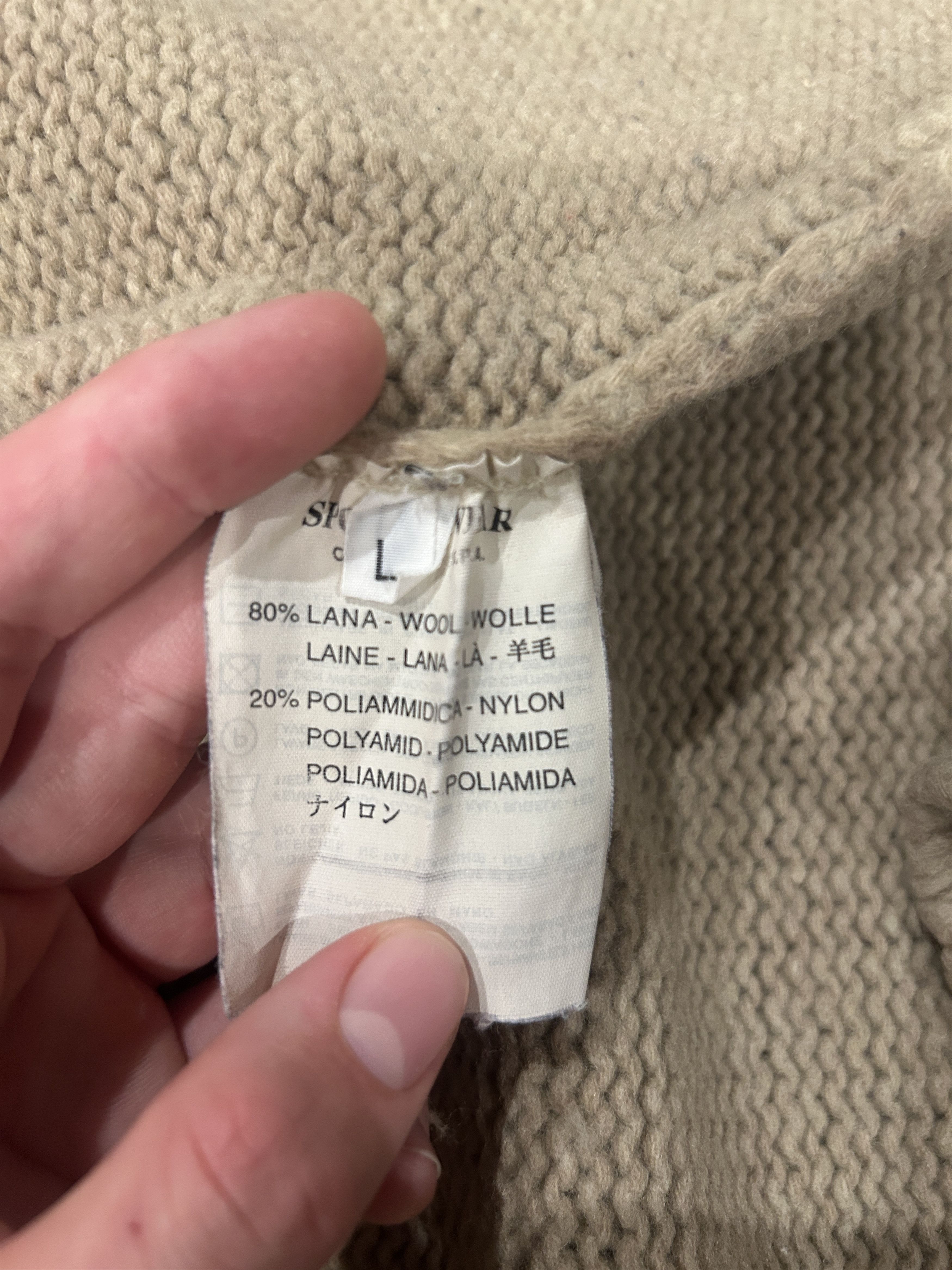 Massimo Osti × Stone Island Stone Island x Massimo Osti Rare Vintage Sweater Size US L / EU 52-54 / 3 - 5 Thumbnail