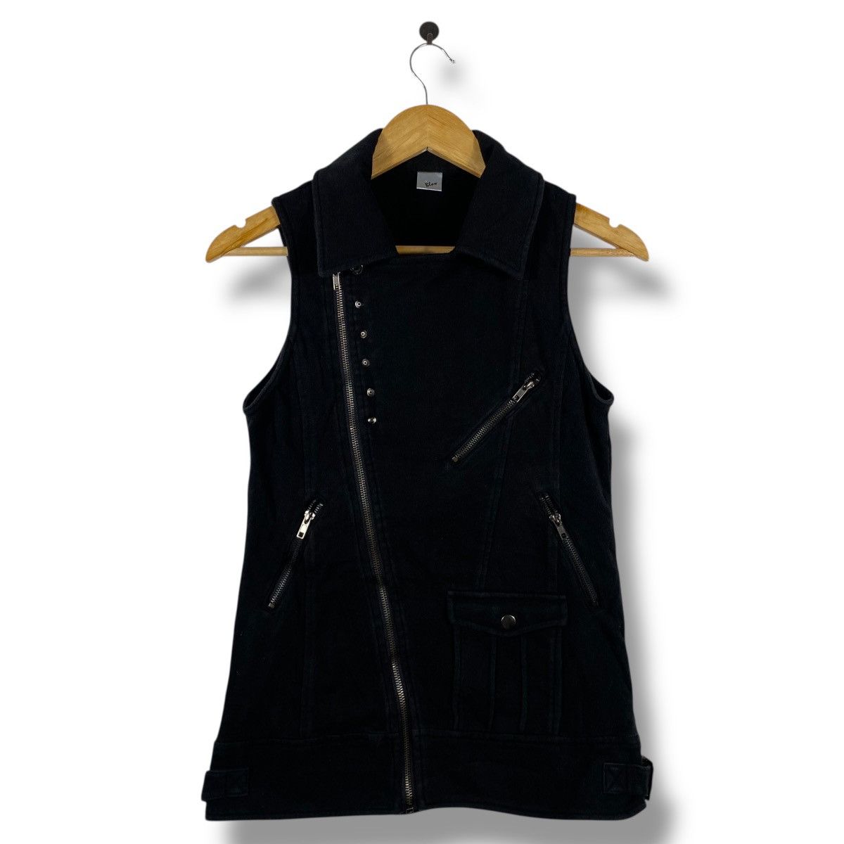 Japanese Brand Japanese Brand BLOW Punk Multi-Zipper Sleeveless Jacket Size M / US 6-8 / IT 42-44 - 1 Thumbnail
