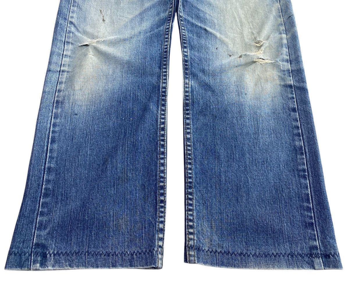 Levi's Levi’s_ Mud Wash Whiskered Style Straight Leg Jeans Size US 30 / EU 46 - 5 Thumbnail