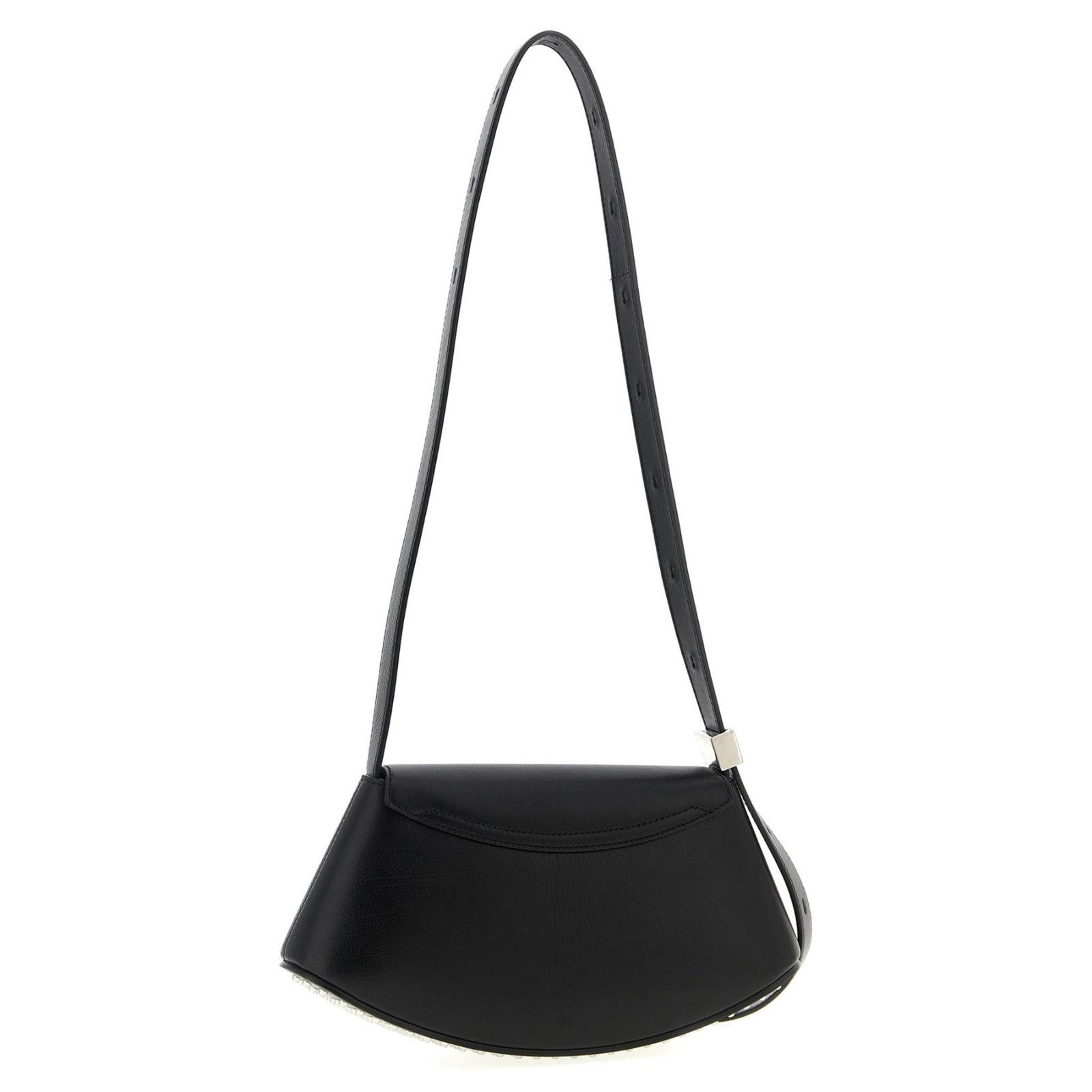 Jil Sander JIL SANDER Black Eldorado Leather Small Crossbody Bag New & Size ONE SIZE - 2 Thumbnail