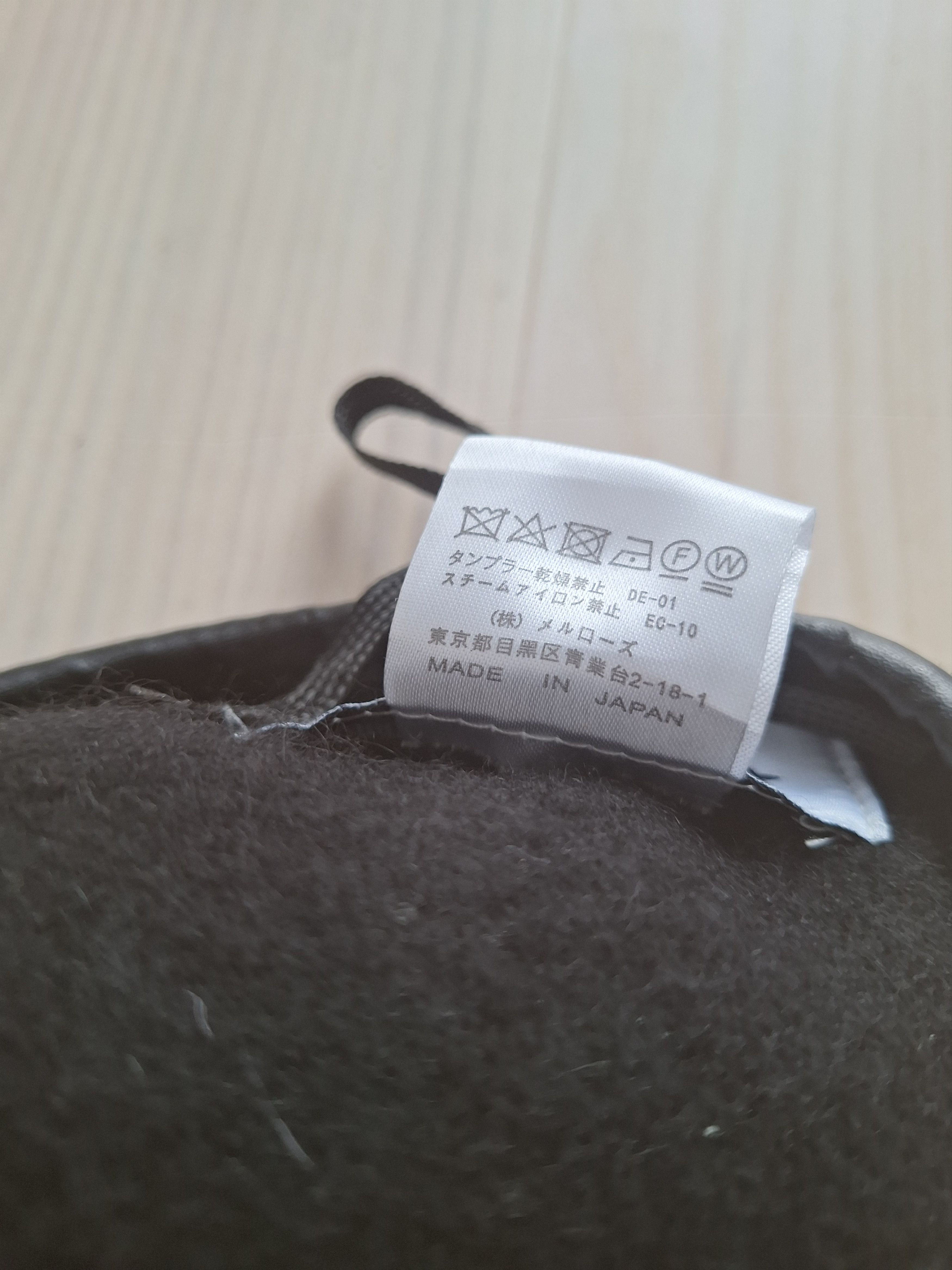 Converse Converse Tokyo Wool Beret Black – Rare Japan Exclusive Size ONE SIZE - 3 Thumbnail