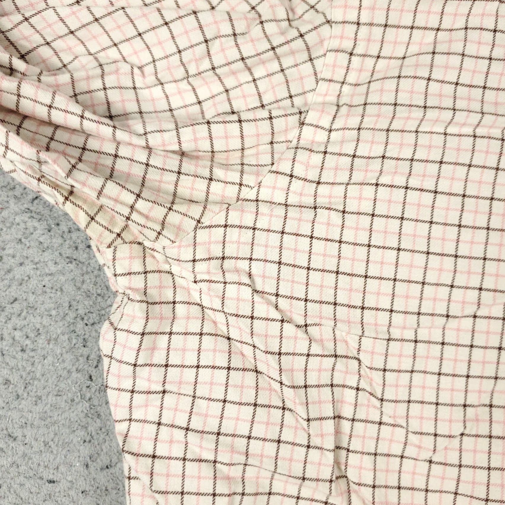 Ralph Lauren Ralph Lauren Button-Up Shirt Mens Medium Beige Check Long Sleeve Classic Preppy Size US M / EU 48-50 / 2 - 4 Thumbnail