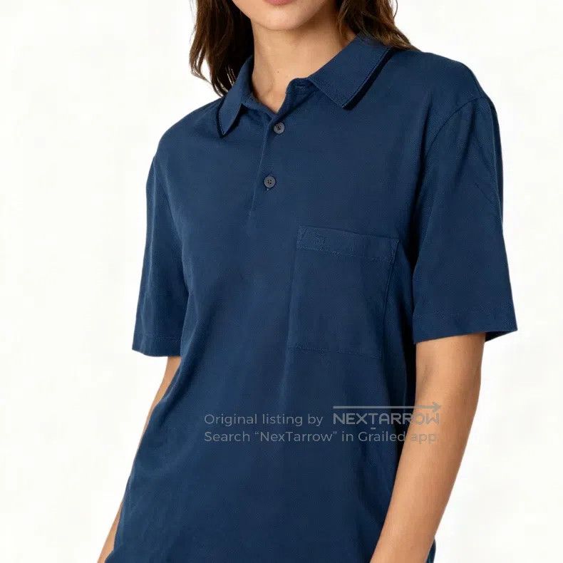 Hermes Hermes Navy Short Sleeve Polo Shirt Size M / US 6-8 / IT 42-44 - 2 Thumbnail