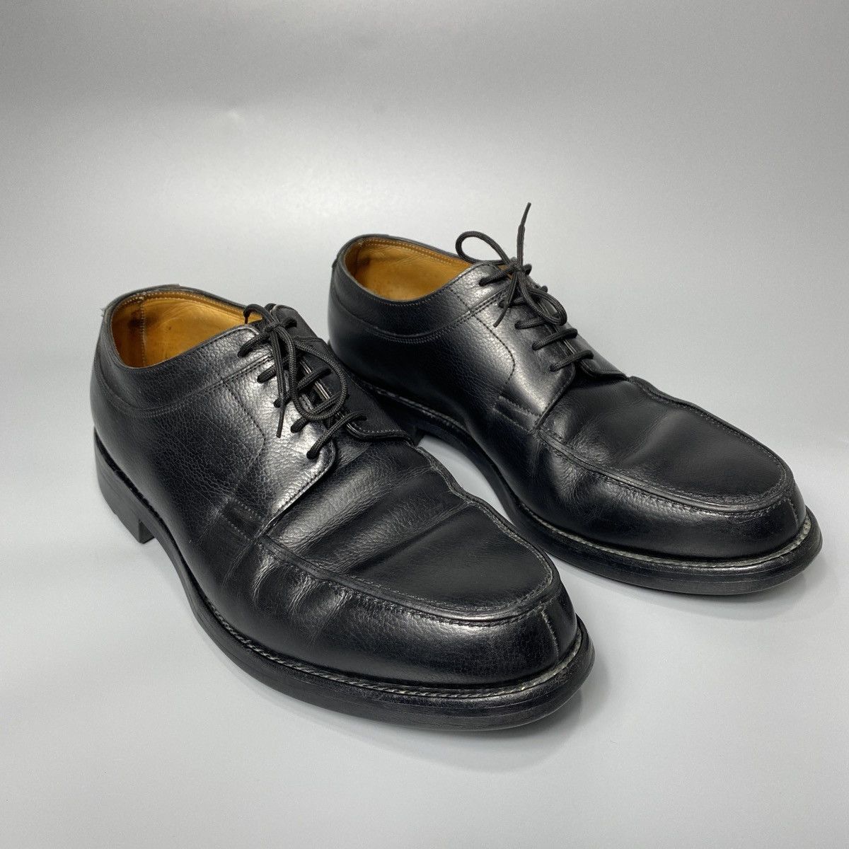 John Lobb Derby Barros Black Leather Shoes Size US 8.5 / EU 41-42 - 2 Thumbnail