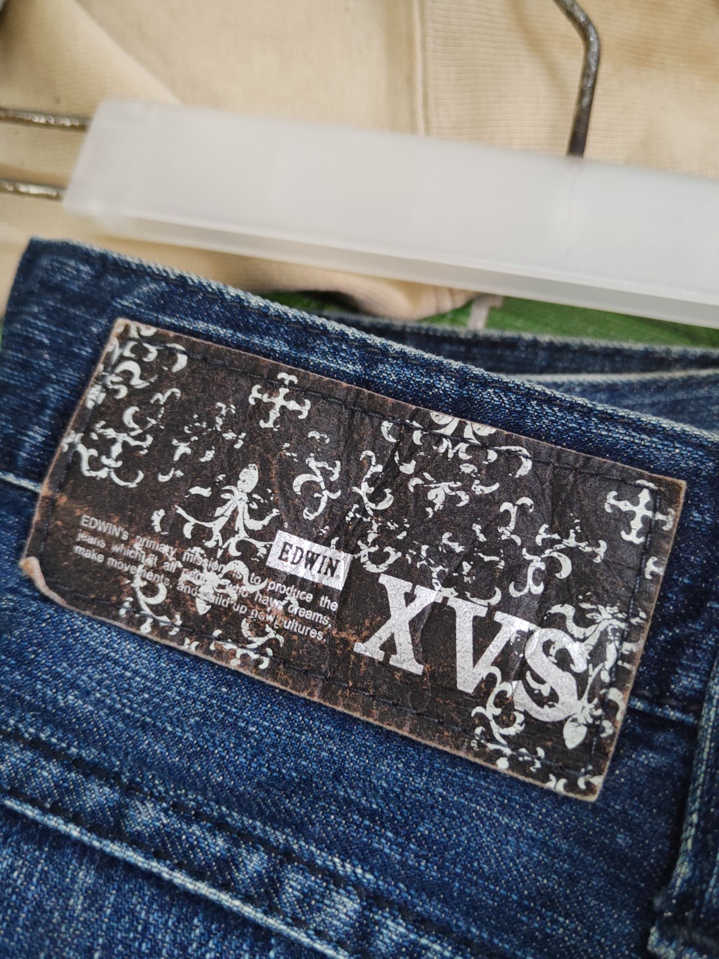 Edwin Edwin Dark Blue Distressed Ripped Jeans #W1568 Size US 30 / EU 46 - 15 Thumbnail