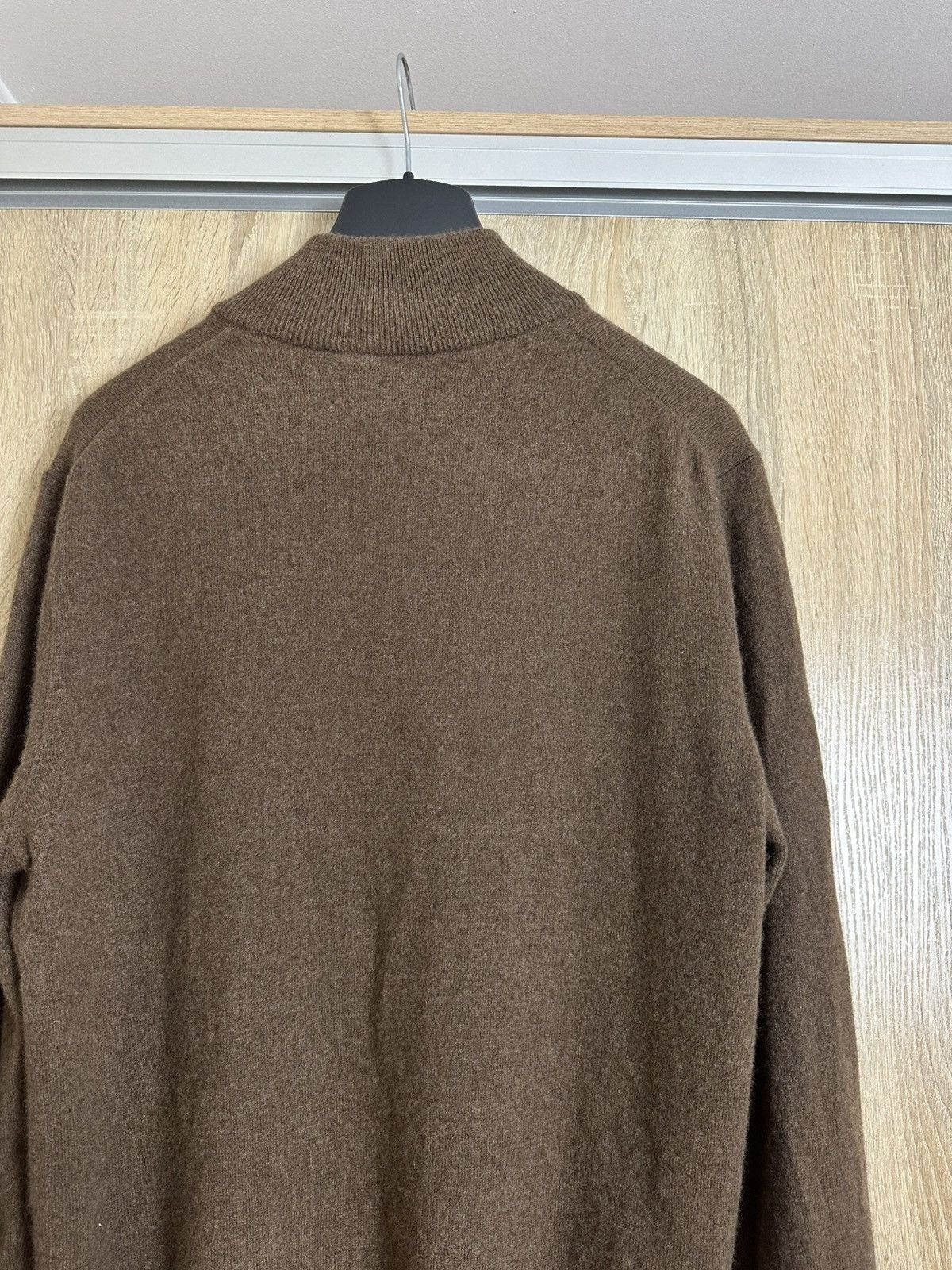 Polo Ralph Lauren 🔥 Polo Ralph Lauren 1/3 Zip Cashmere Wool Sweater Pullover Size US L / EU 52-54 / 3 - 6 Thumbnail