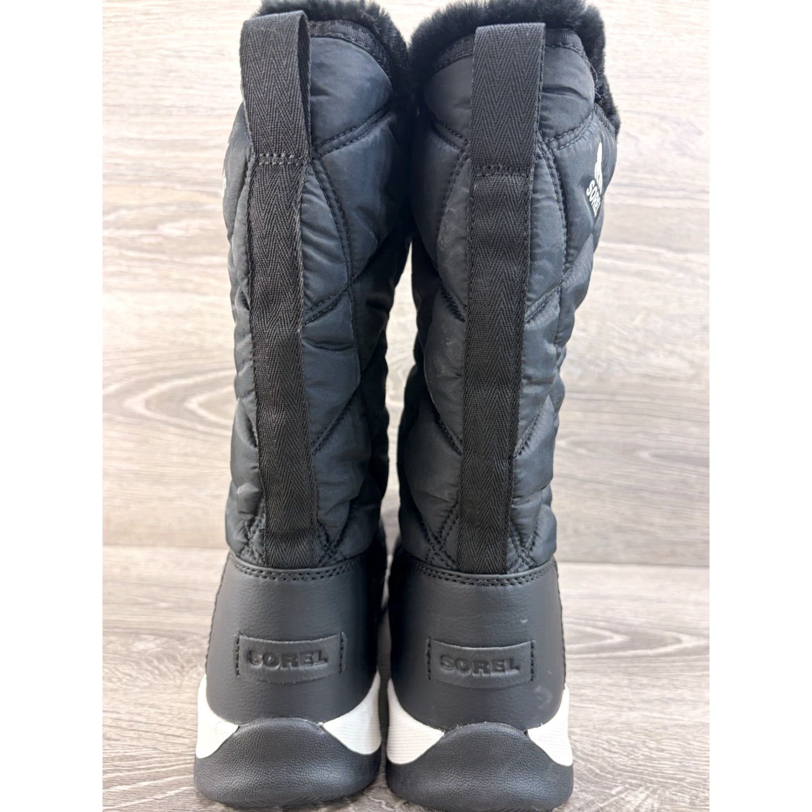 SOREL Sorel Whitney II Plus Tall Waterproof Lace Up Snow Boot Women 11 Black Winter Size US 9 / IT 39 - 5 Thumbnail