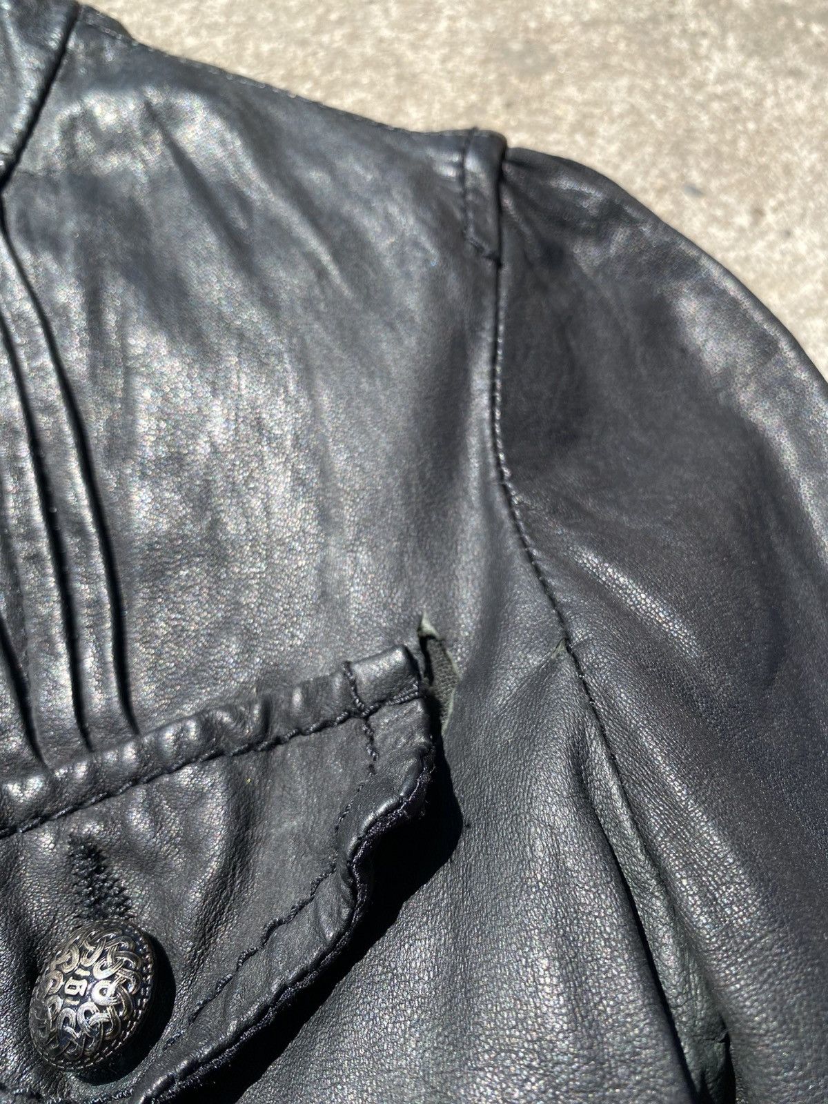 John Galliano John Galliano Vintage Leather Jacket Size M / US 6-8 / IT 42-44 - 11 Thumbnail