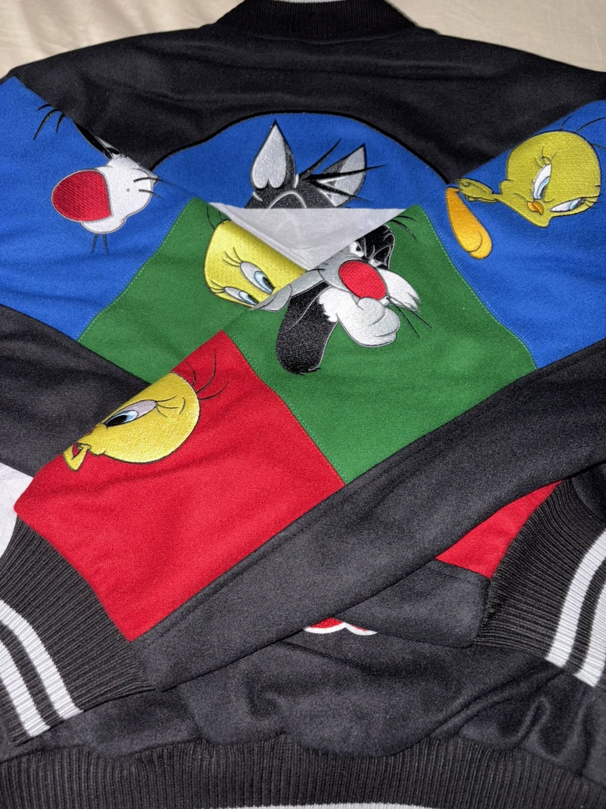 Palace × Ugg Palace x UGG Looney Tunes Palath Varsity Jacket Size US M / EU 48-50 / 2 - 4 Thumbnail