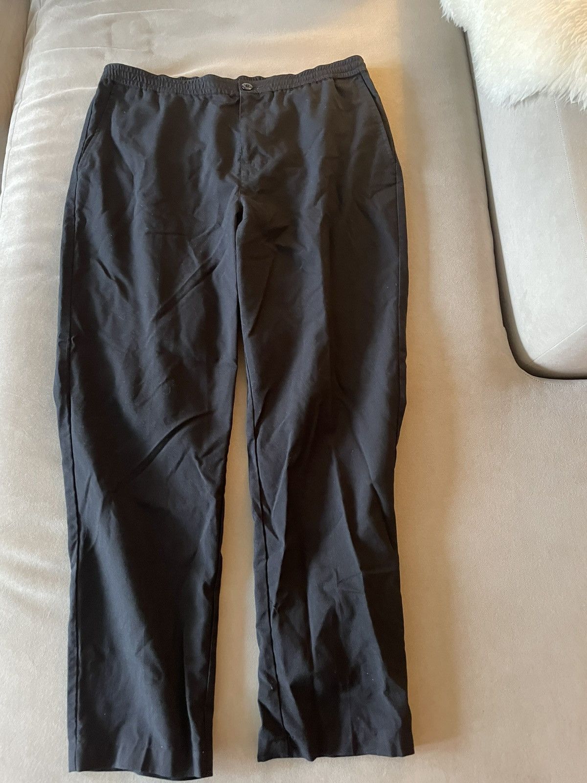 Stussy Stussy Black Elastic Trouser Pant Size US 34 / EU 50 - 1 Thumbnail