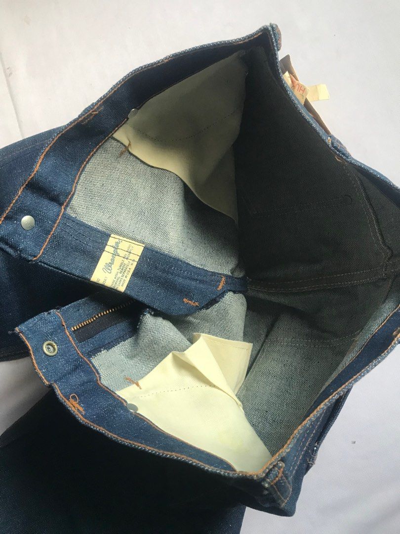 Wrangler Vintage 50’s 60's Wrangler Denim Pants Size US 31 - 8 Thumbnail