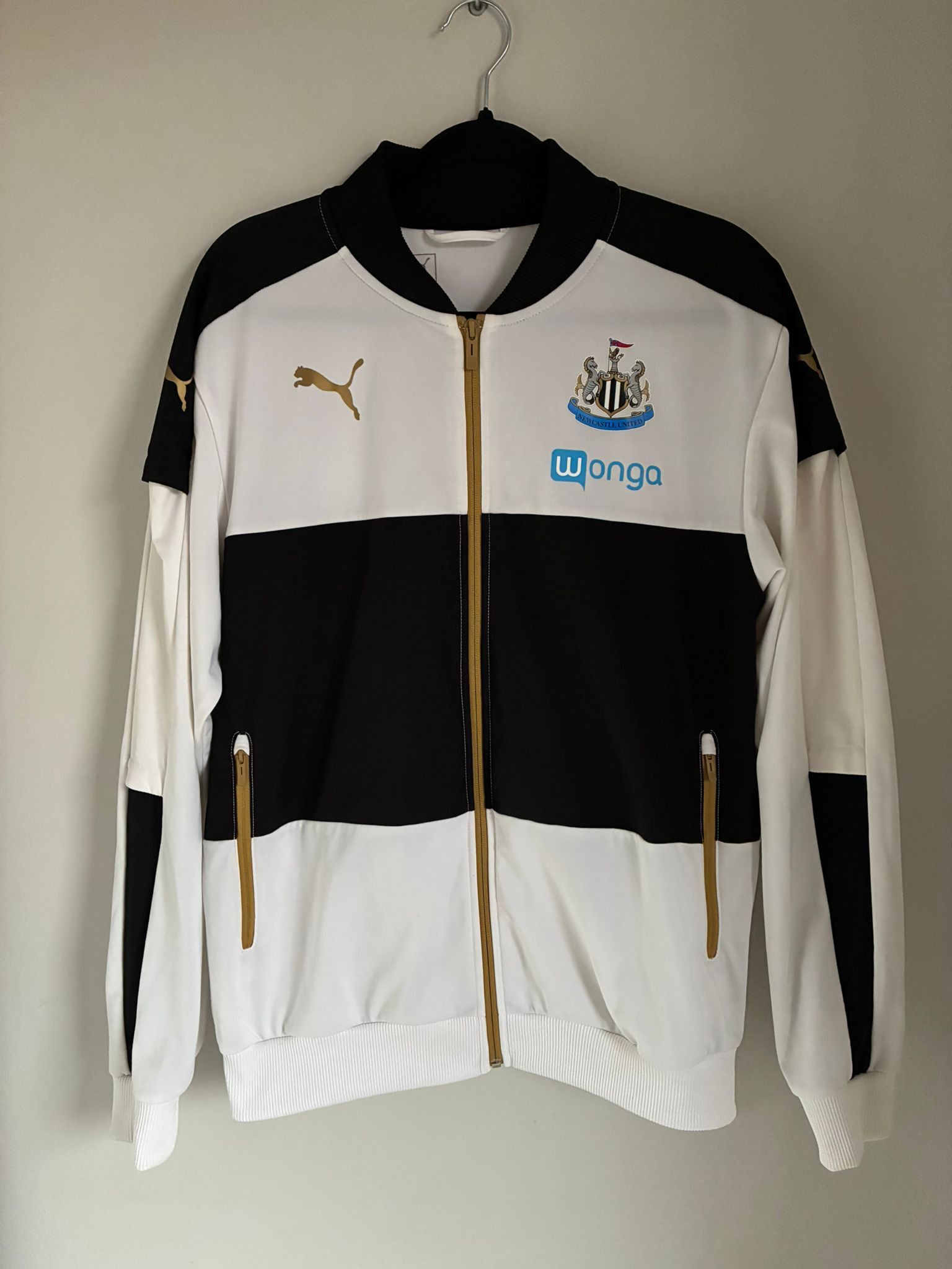 Puma Puma football Tracksuit Newcastle United 00s Jersey soccer Size US M / EU 48-50 / 2 - 1 Thumbnail