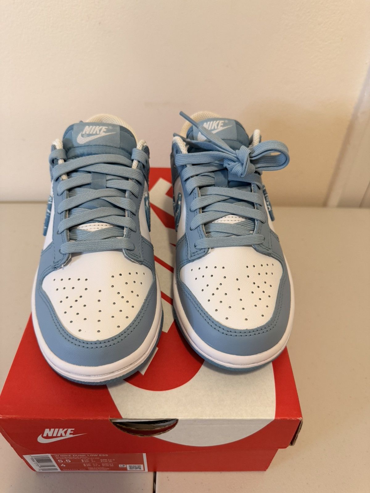 Nike Nike Dunk Low Paisley Blue Size 5.5 Women Size US 5.5 / IT 35.5 - 3 Thumbnail
