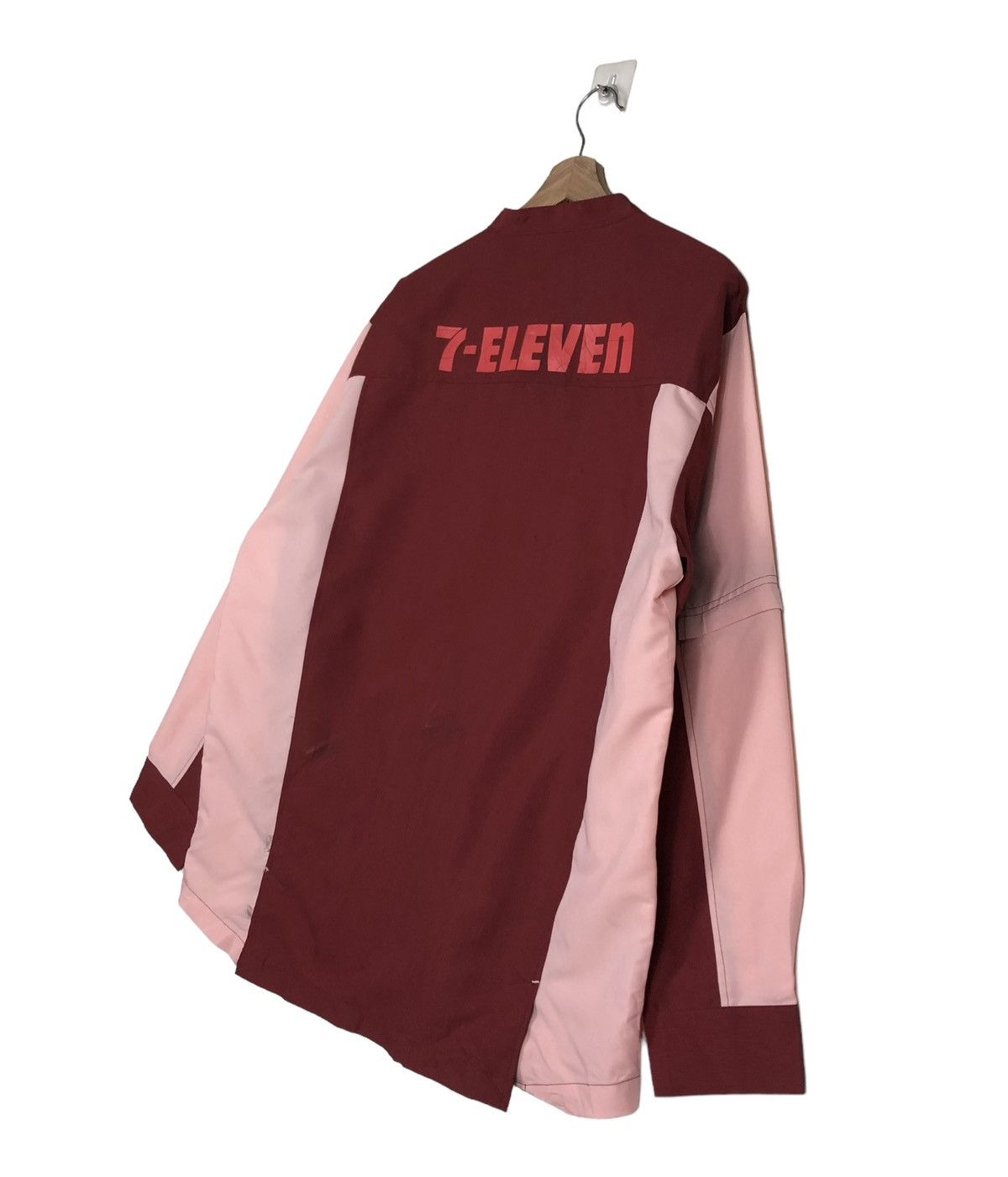 Japanese Brand 🔥VINTAGE WORK JACKET 7-ELEVEN BIG LOGO SPELL OUT Size US M / EU 48-50 / 2 - 10 Thumbnail