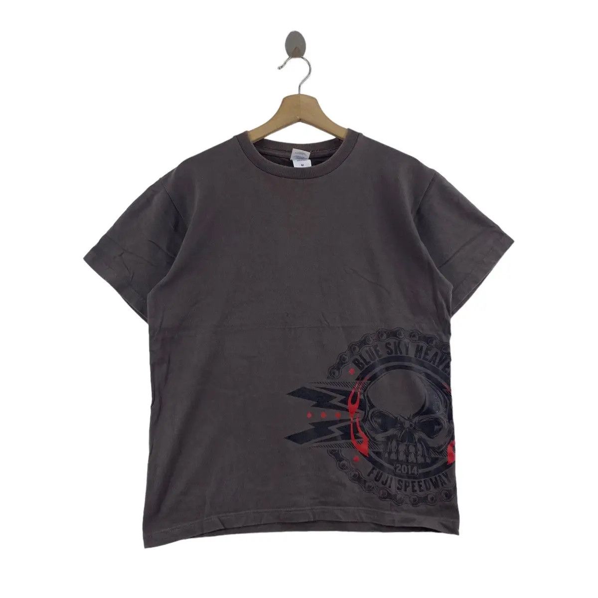 Harley Davidson HARLEY DAVIDSON Blue Sky Heaven Speedway Tee Shirt Top Fuji Size US M / EU 48-50 / 2 - 1 Thumbnail