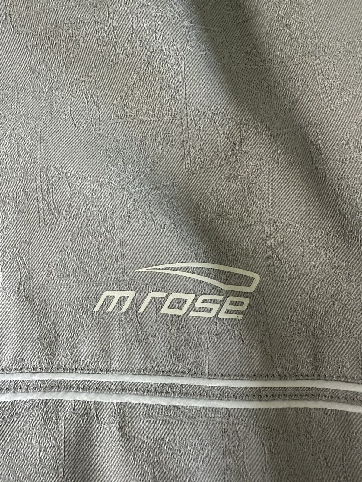 Martine Rose [NEW] $1190 SS22 Tailored Track Jacket Wool Jacquard Grey Size US M / EU 48-50 / 2 - 4 Thumbnail