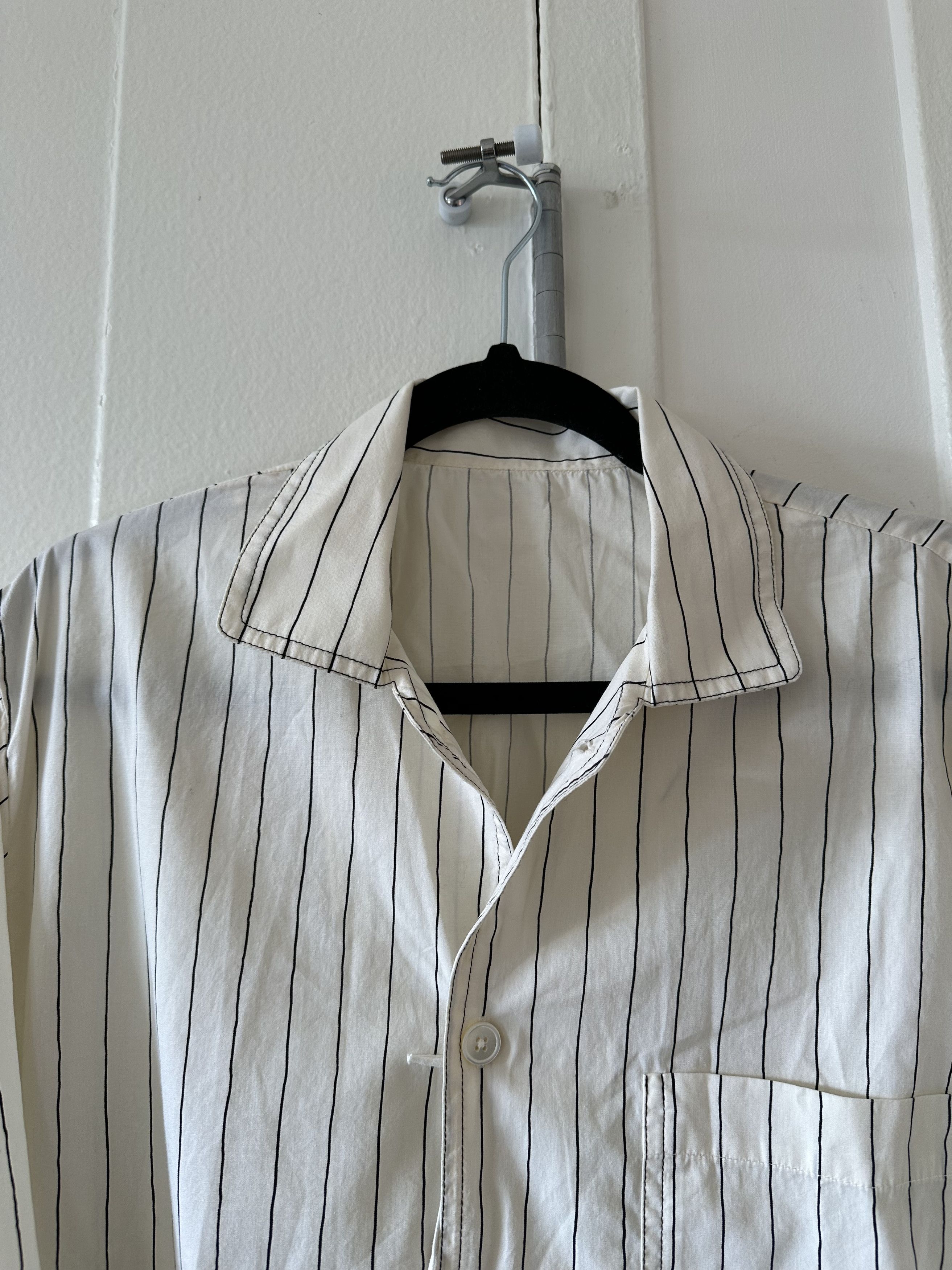 Stussy × Tekla Stussy x Tekla Striped Overshirt Size US L / EU 52-54 / 3 - 3 Thumbnail
