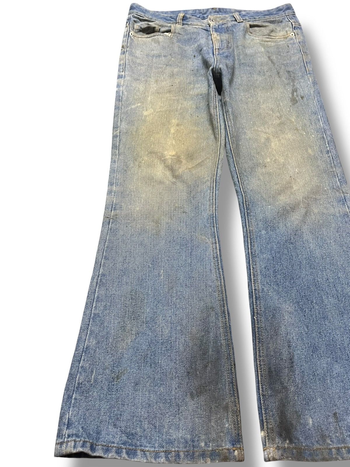 Buzz Rickson's Vintage United Ants Flare Mudwash Denim Size US 32 / EU 48 - 3 Thumbnail
