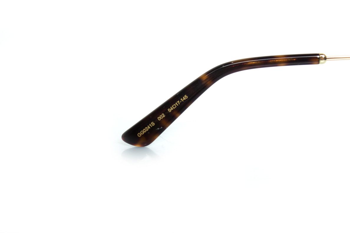Gucci Gucci, GG0241S sunglasses in black Size ONE SIZE - 8 Thumbnail