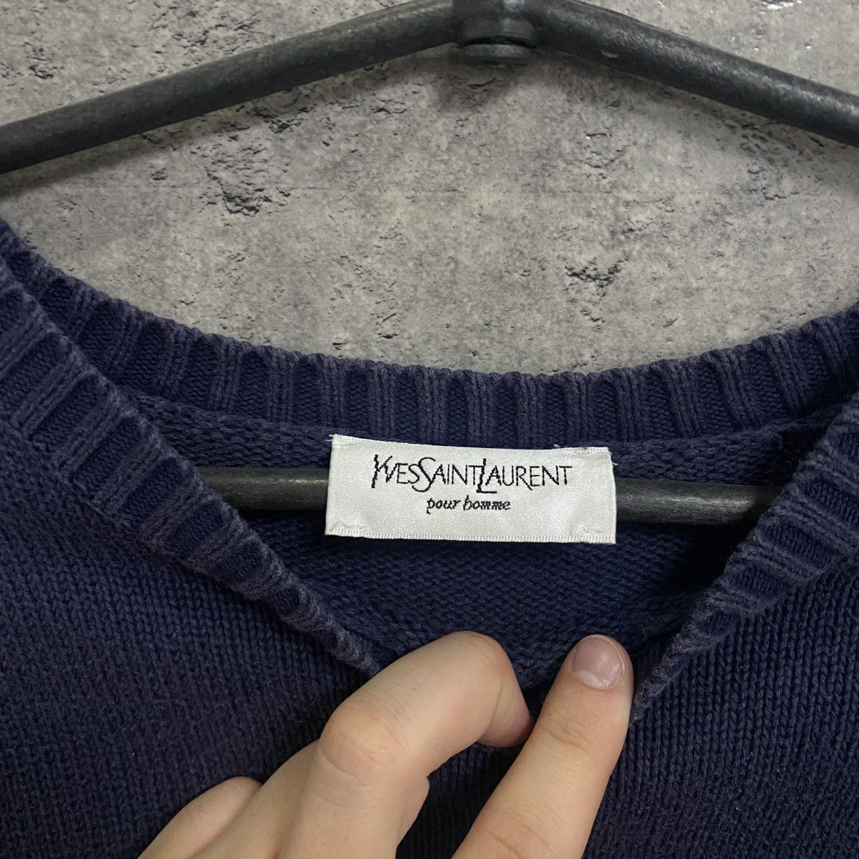 Yves Saint Laurent Vintage Yves Saint Laurent Sweater Knit YSL Sweatshirt Size US L / EU 52-54 / 3 - 5 Thumbnail