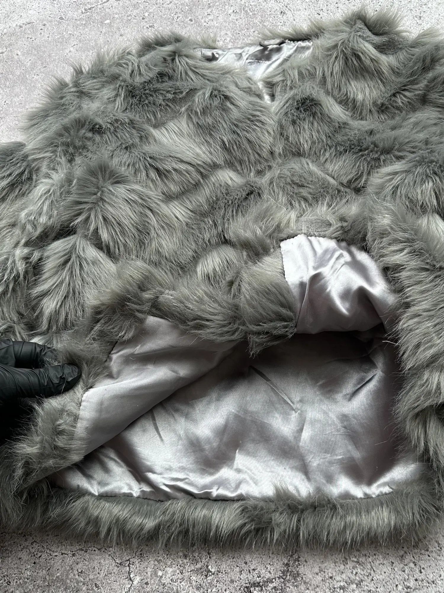 Japanese Brand Vintage Faux Fur Coat C163(V69) Size XS / US 0-2 / IT 36-38 - 4 Thumbnail