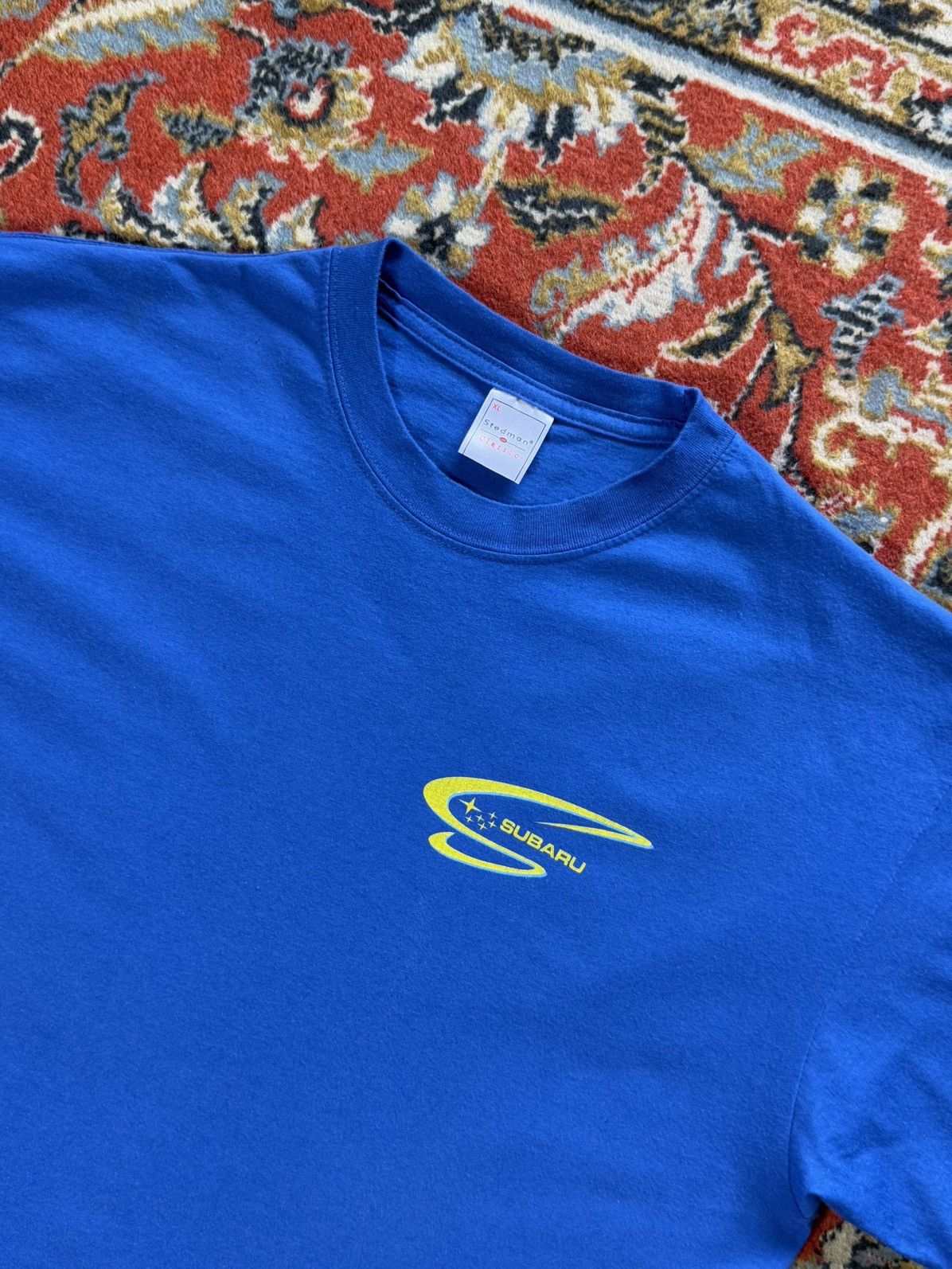 Vintage Y2k Vintage Subaru Logo Racing Tee T-shirt 90s Size US XL / EU 56 / 4 - 8 Thumbnail