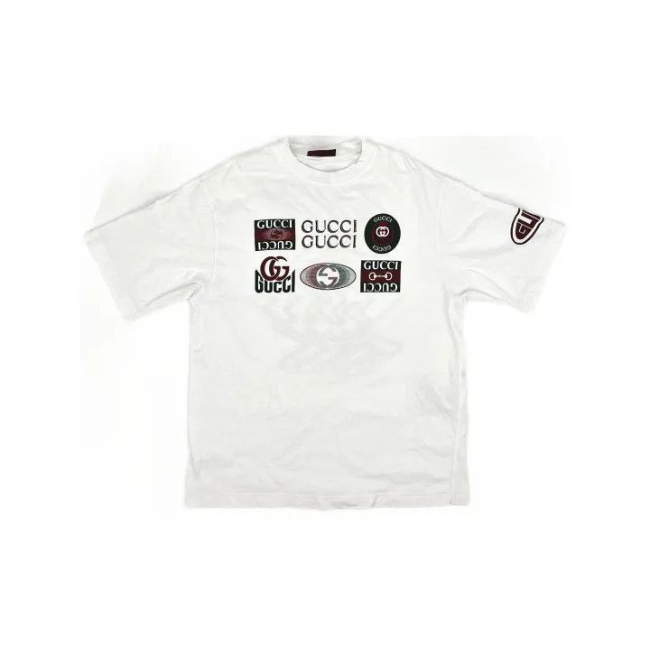 Gucci Gucci Gucci Letter Logo Print Short Sleeve T-shirt -2506 Size US M / EU 48-50 / 2 - 2 Thumbnail