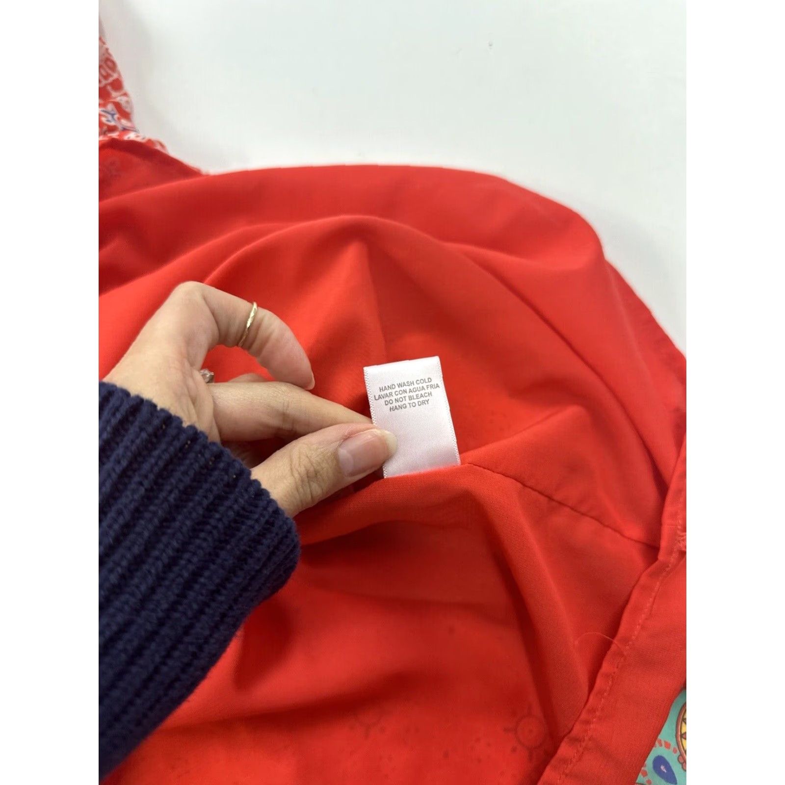 Anthropologie Anthropologie Under Skies Dress Women’s S Red Fit & Flare Sleeveless Short Geometric Size S / US 4 / IT 40 - 5 Thumbnail