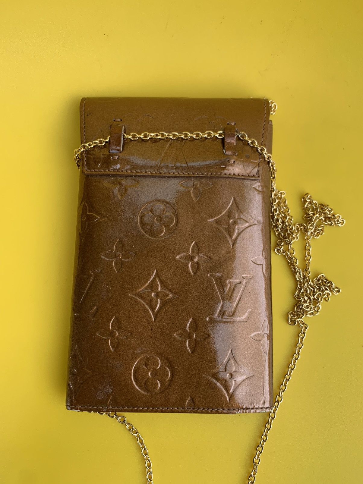 Louis Vuitton LOUIS VUITTON VERNIS WALKER SHOULDER BAG WALLET Size ONE SIZE - 2 Thumbnail