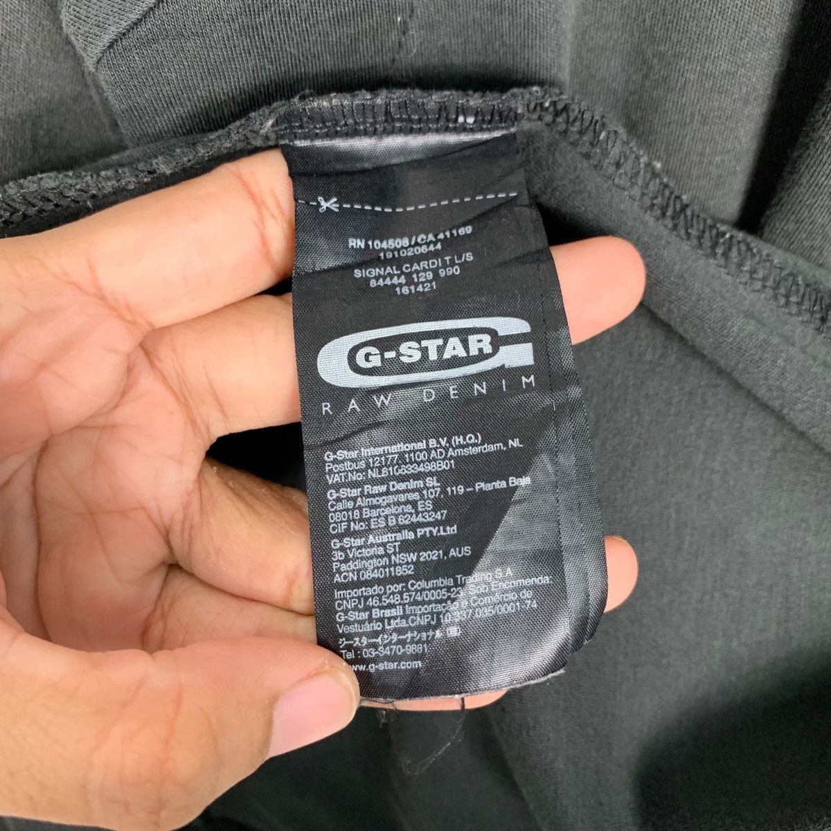 G-Star G-STAR RAW Zipper Light Sweater Jacket #1635-C73 Size US M / EU 48-50 / 2 - 19 Thumbnail