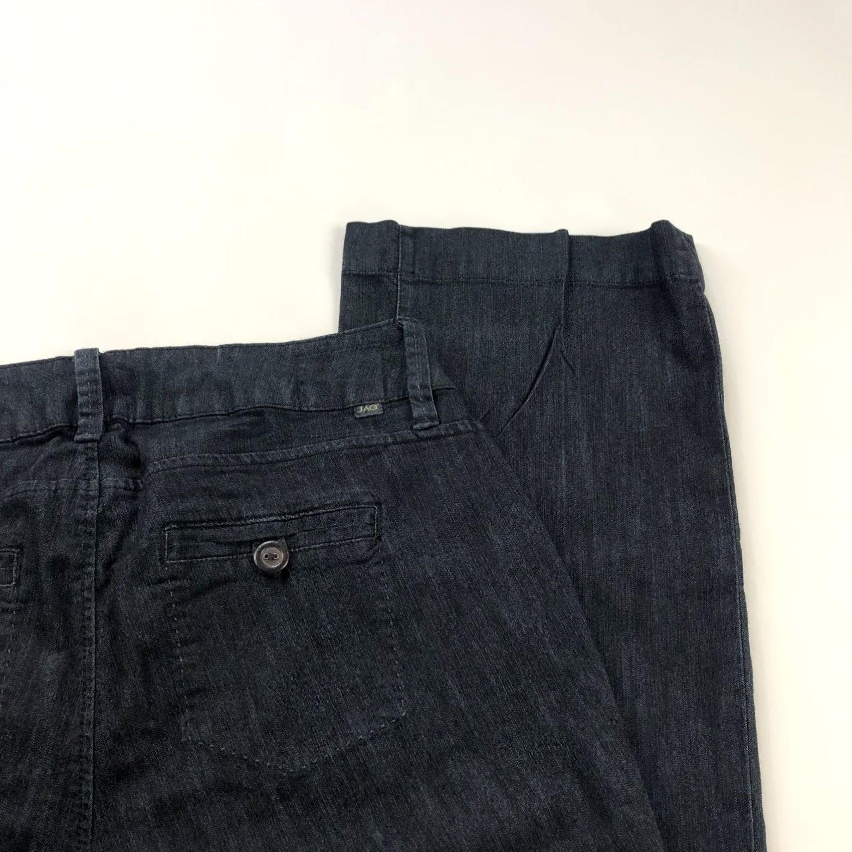 AG Jeans Jag Jeans Curvy Fit 14 Bootcut Denim Jeans High Rise Blue 34W 33L 5-Pocket Stretch Womens Jeans Size 36" / US 14 / IT 50 - 3 Thumbnail