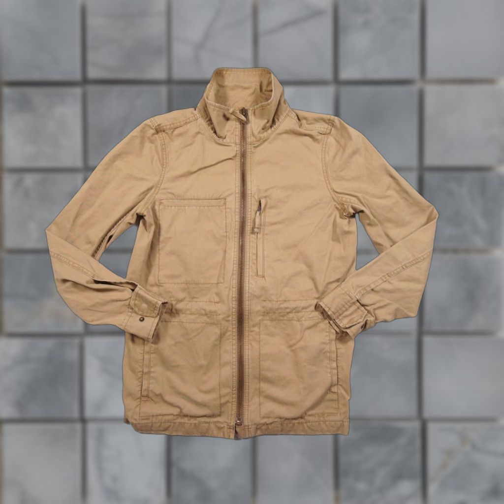 Madewell VINTAGE Madewell Jacket Women’s Medium Cotton Outdoor Casual Military Zip Down Fall Spring SummerWinter Size M / US 6-8 / IT 42-44 - 1 Thumbnail