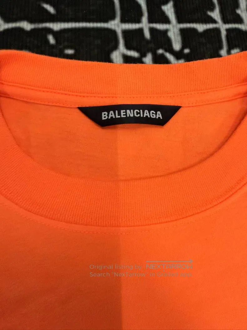 Balenciaga Balenciaga Seven languages letter logo pattern print long- Size US L / EU 52-54 / 3 - 3 Thumbnail