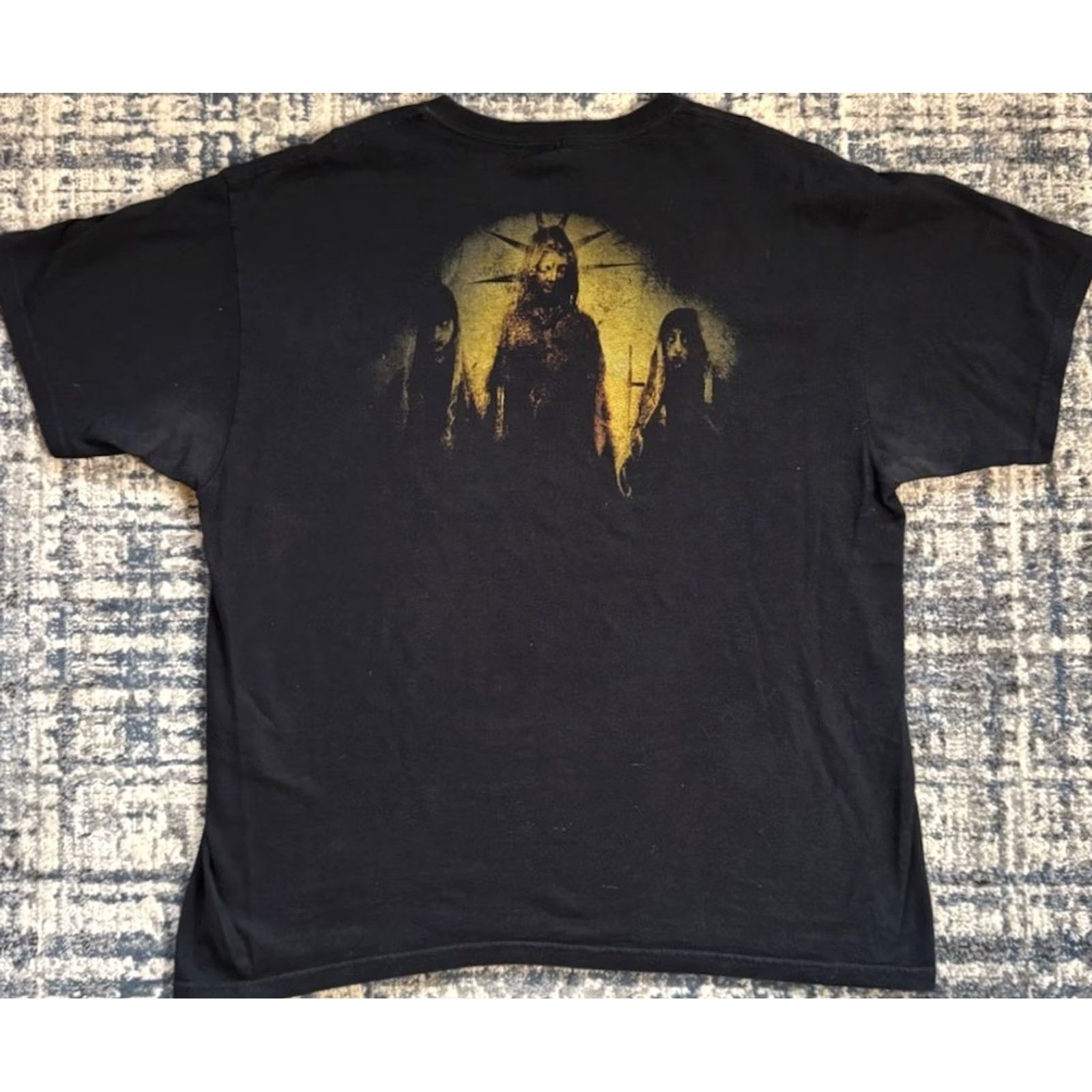 Anvil Vintage 2000s Opeth Concert Shirt Sz XL Black Graphic - Anvil Size US XL / EU 56 / 4 - 3 Thumbnail