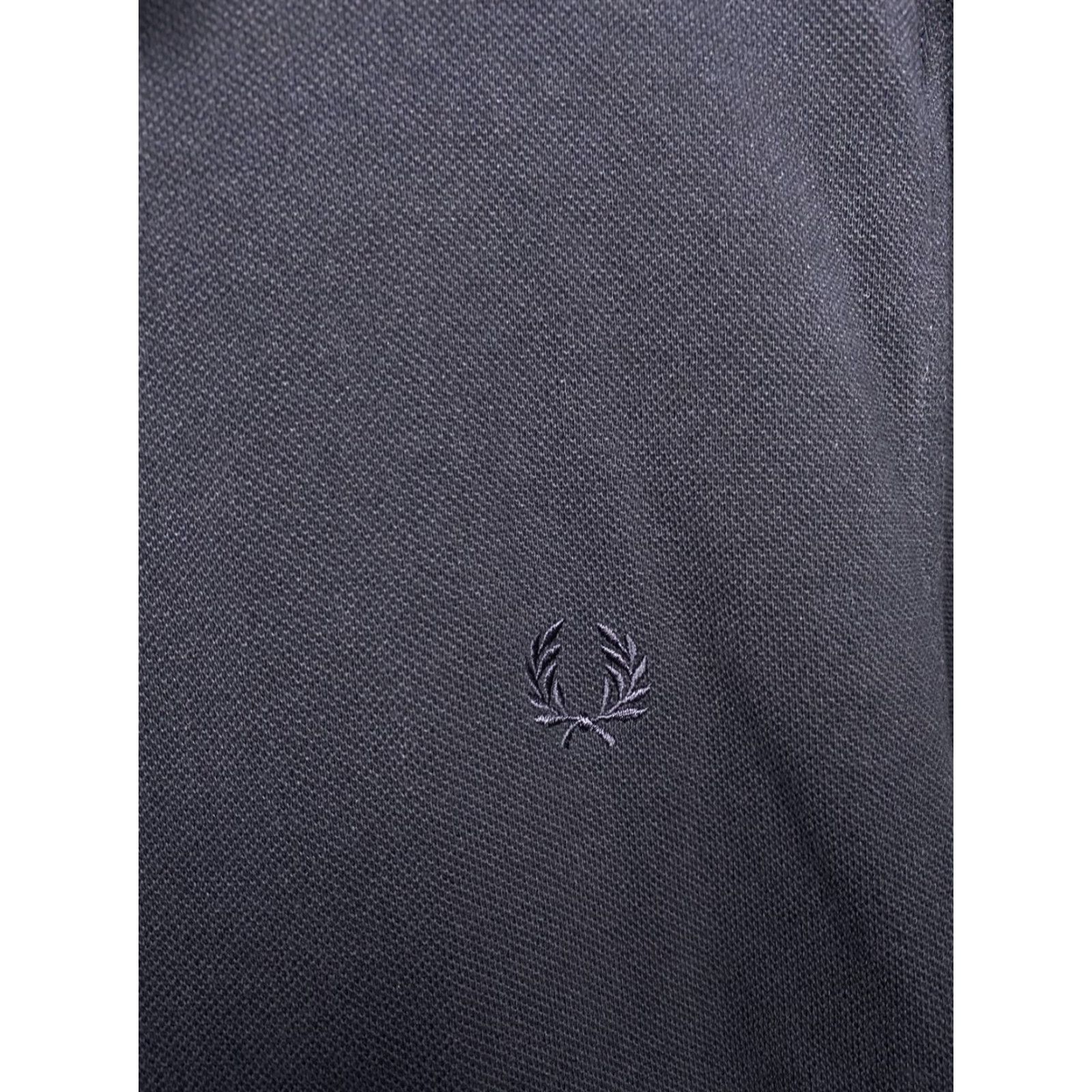 Fred Perry Fred Perry Mens Polo Shirt Long Sleeve Size L Blue Cotton Logo Shirt Size US L / EU 52-54 / 3 - 3 Thumbnail