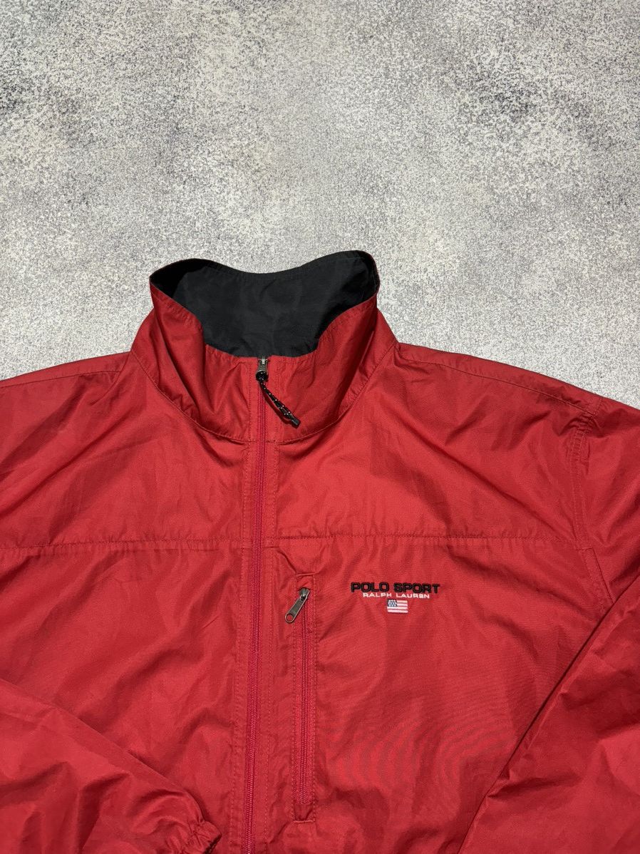 Polo Ralph Lauren × Ralph Lauren Sport × Vintage Vintage Polo Sport Ralph Lauren Nylon Jacket Windbreaker XL Size US XXL / EU 58 / 5 - 7 Thumbnail