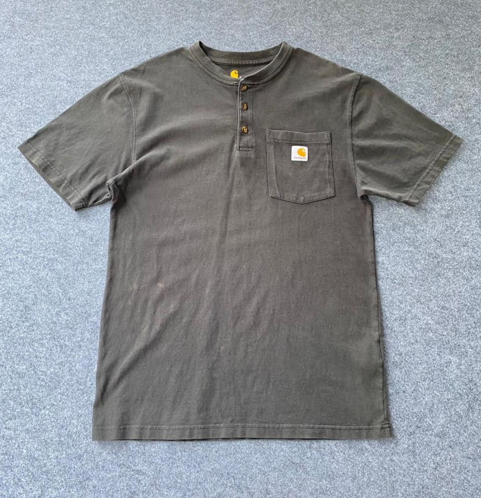 Carhartt Vintage Carhartt Single Pocket Tshirt Size US M / EU 48-50 / 2 - 1 Thumbnail