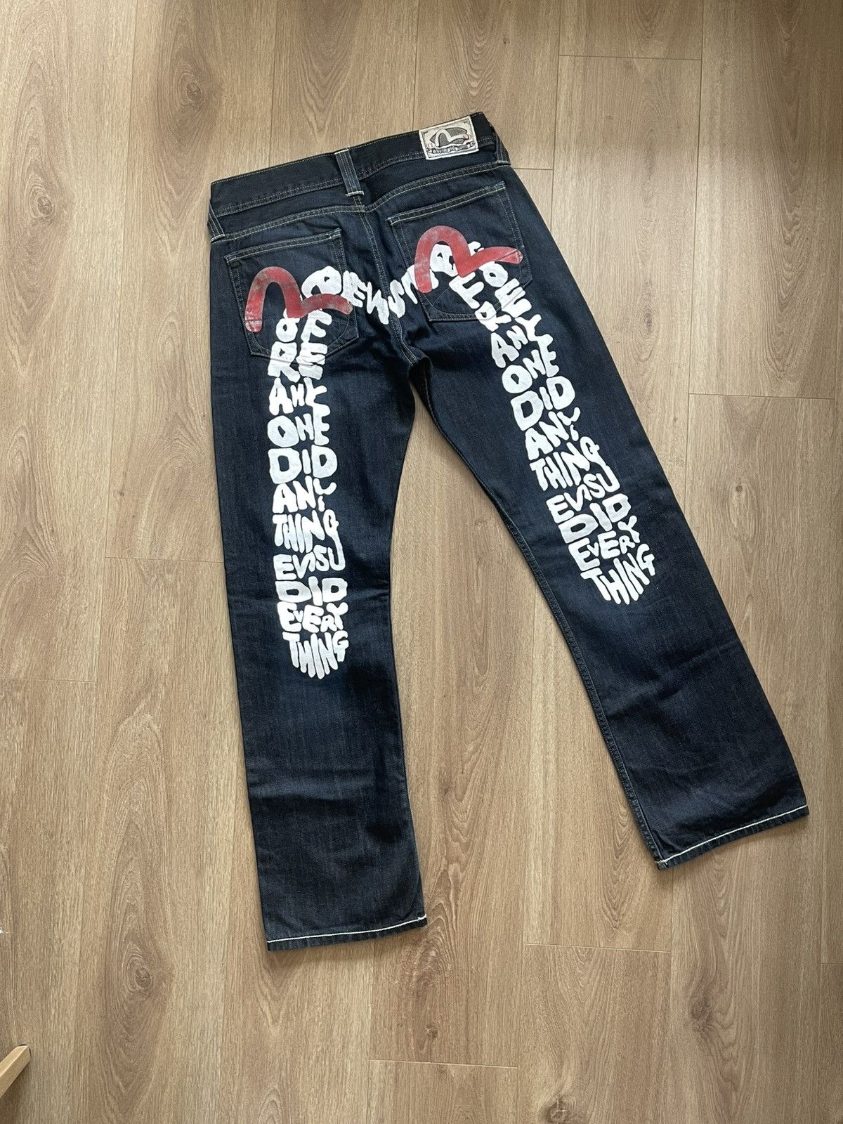 24SS PALACE × EVISU DICE DENIM JEAN RAW Palace Evisu Dice Denim Jean Raw - Palace Evisu 2024