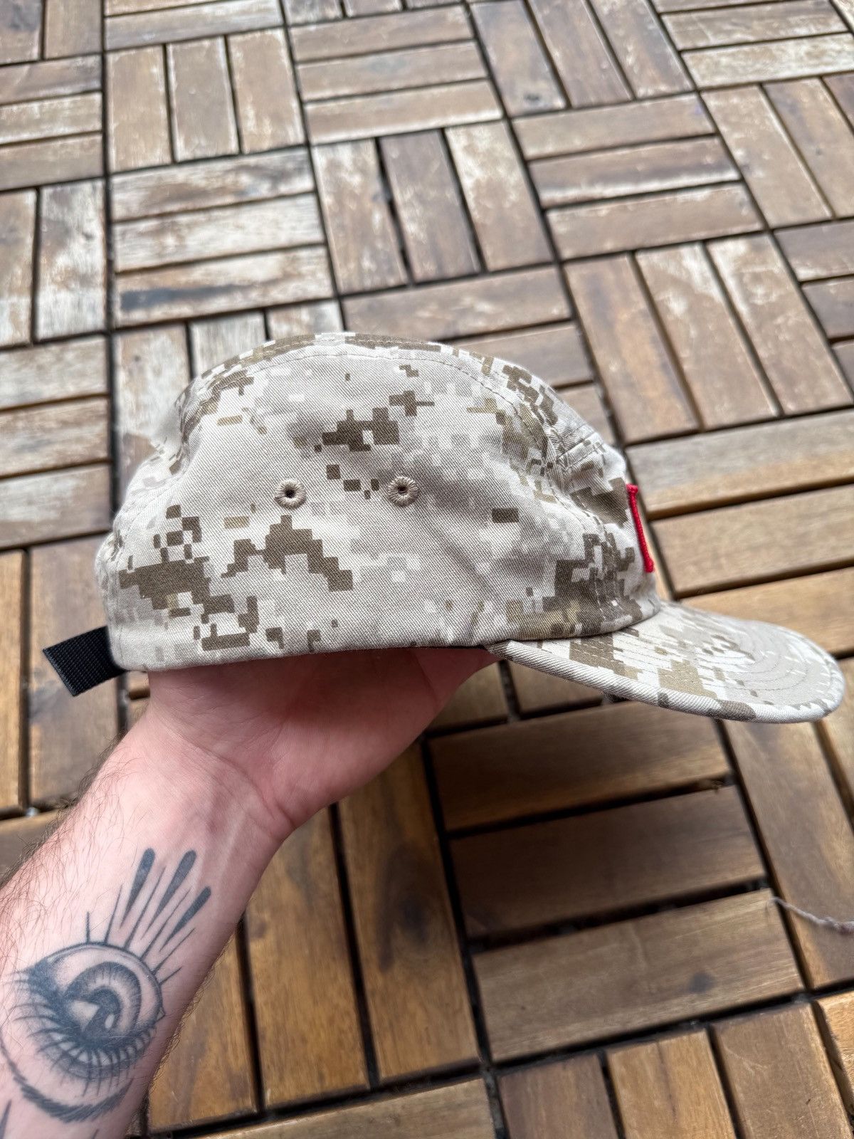 Supreme Supreme NYCO Twill Camp Cap - Digi Camo Tan (SS17) Size ONE SIZE - 2 Thumbnail