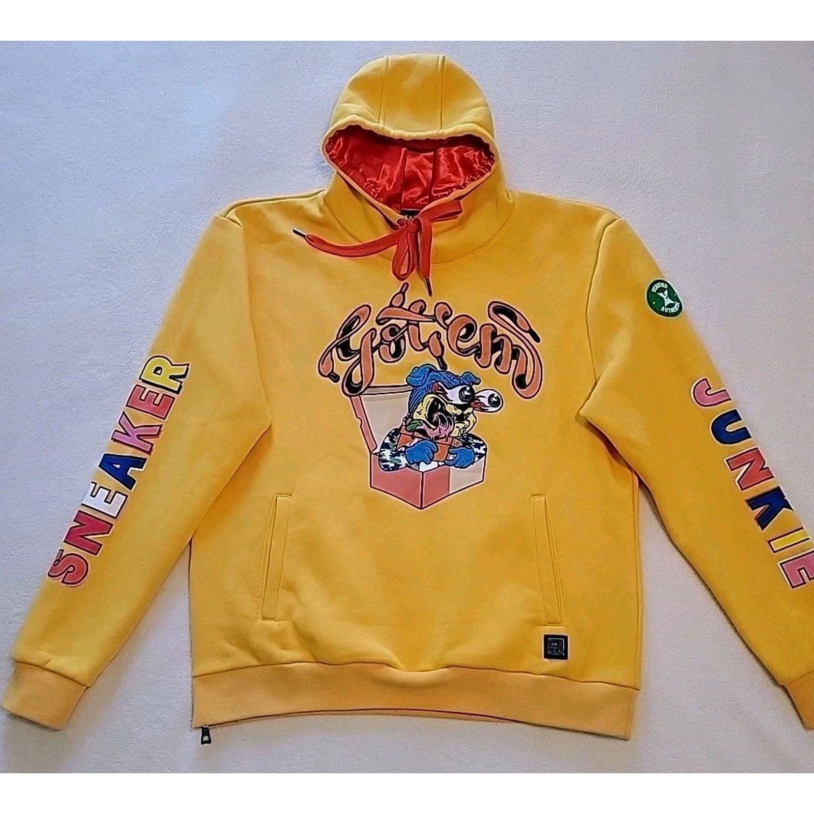 Other MAKOBI GetEm Hoodie Yellow Sneaker Junkie XL Auth Streetwear Size US XL / EU 56 / 4 - 1 Thumbnail