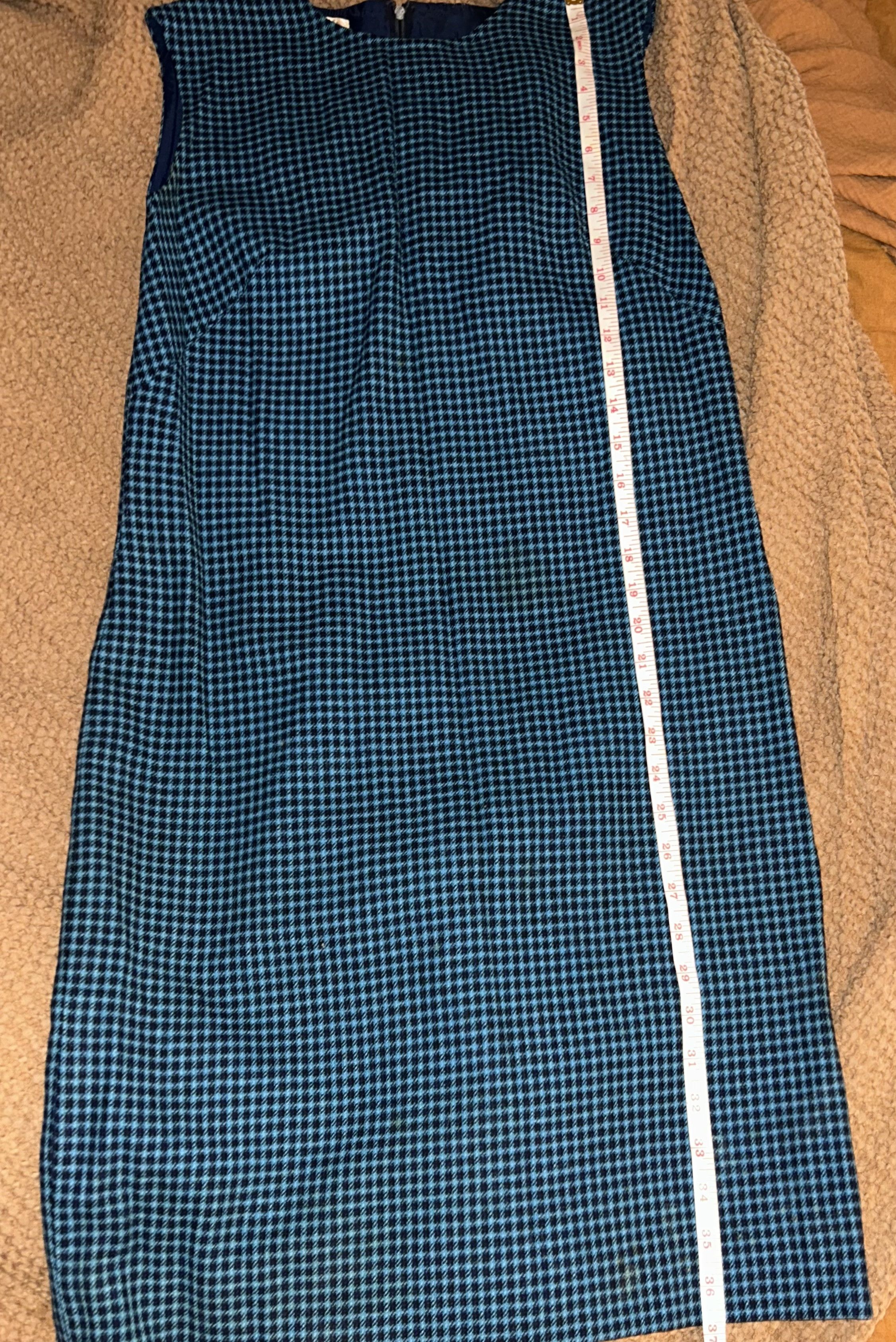 Pendleton VTG Pendleton sleeveless 100% Wool Plaid Shift dress Size M / US 6-8 / IT 42-44 - 10 Thumbnail