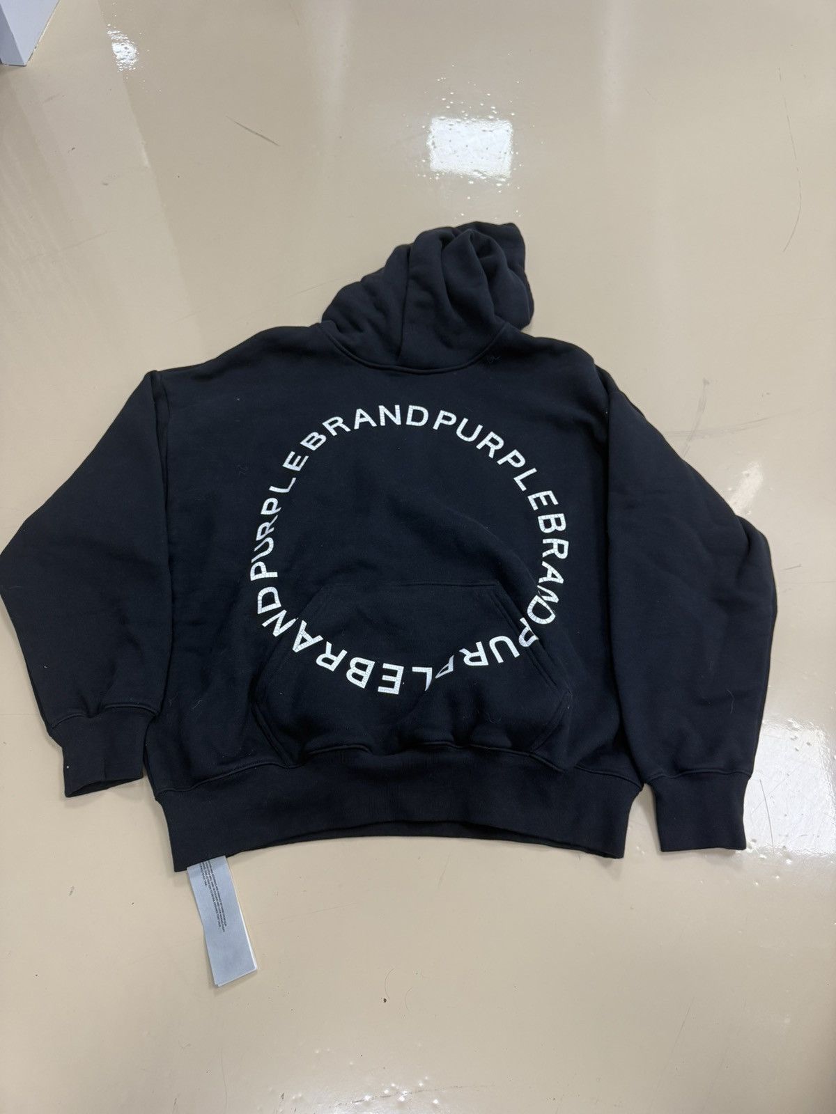 Purple Brand Purple Brand Black Beauty Circle Wordmark Size US M / EU 48-50 / 2 - 1 Thumbnail