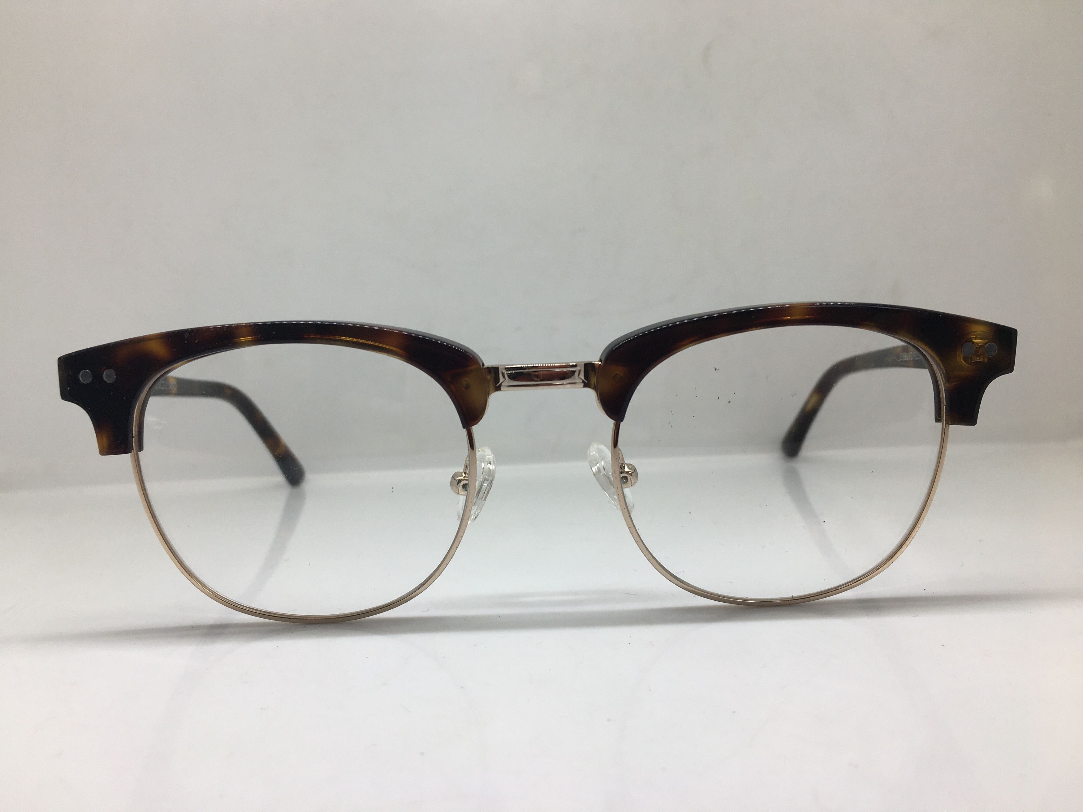Other Eyebuydirect Borderline Tortoise Gold Malcolm X Eyeglasses Size ONE SIZE - 1 Thumbnail