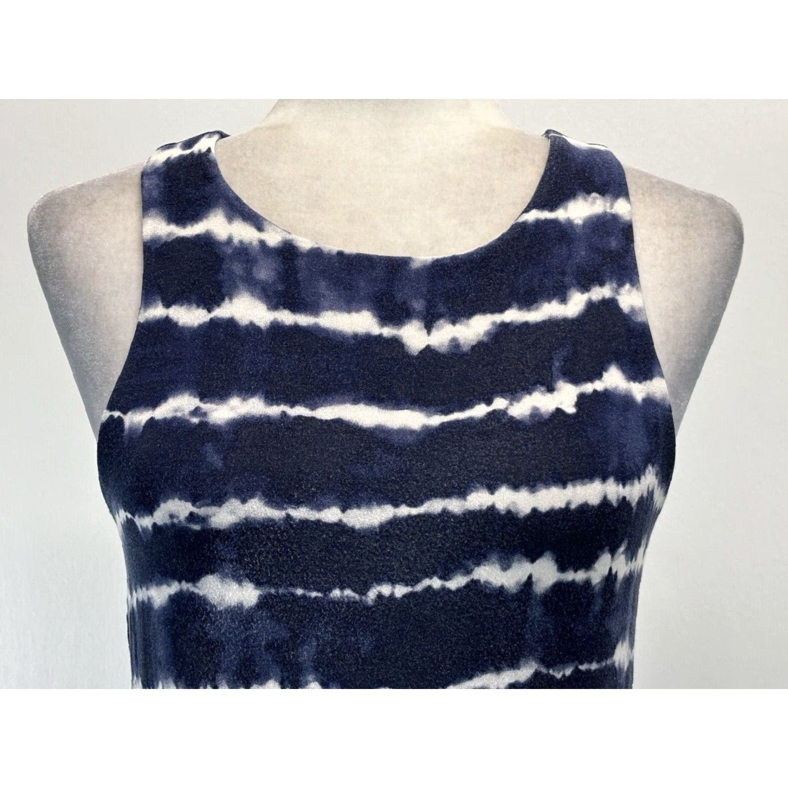Athleta Athleta Tie Dye Short Dress Women Medium Blue Sleeveless Casual Size M / US 6-8 / IT 42-44 - 5 Thumbnail