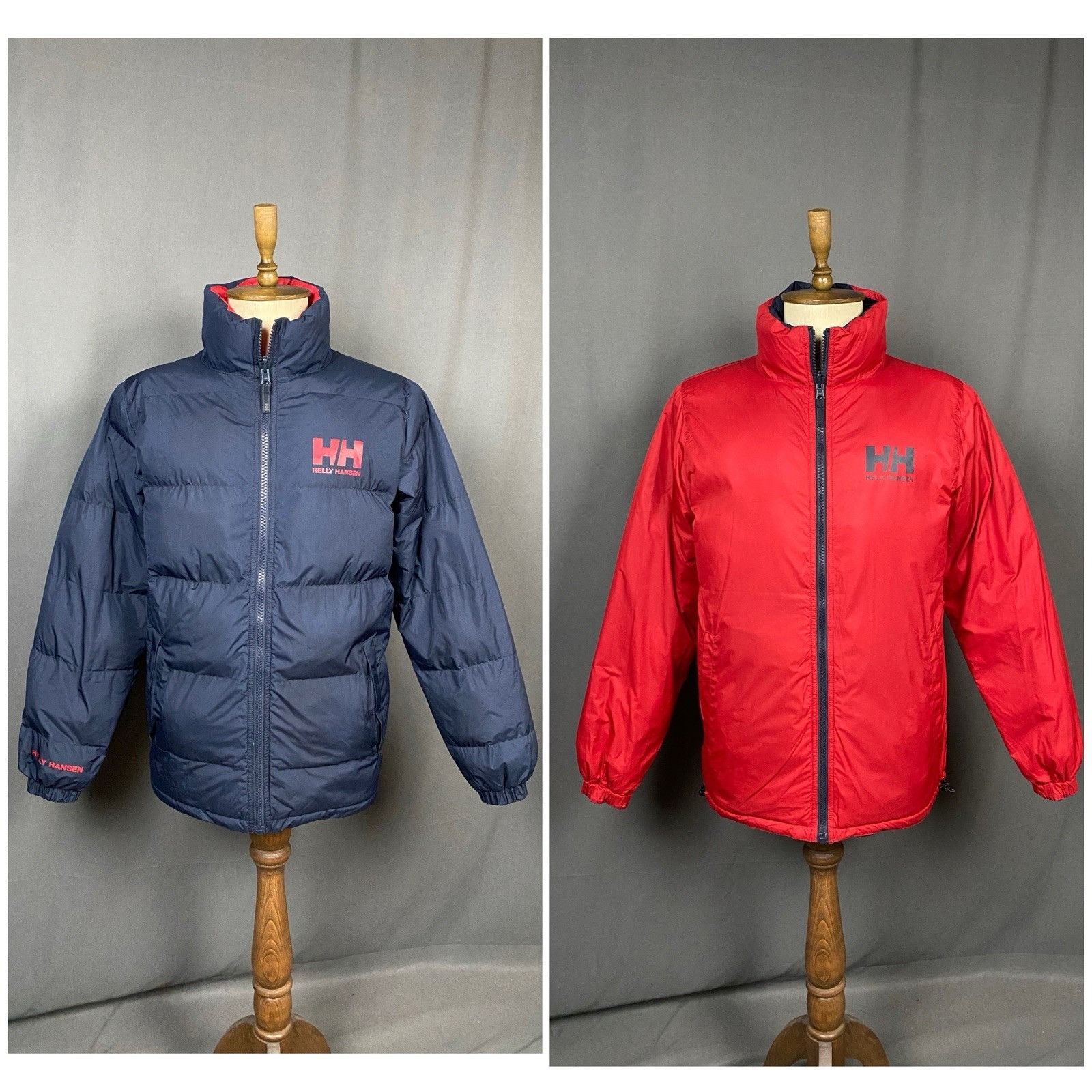 Helly Hansen MINT! Helly Hansen Blue Red Insulated Reversible Padded Puff Size US M / EU 48-50 / 2 - 1 Thumbnail
