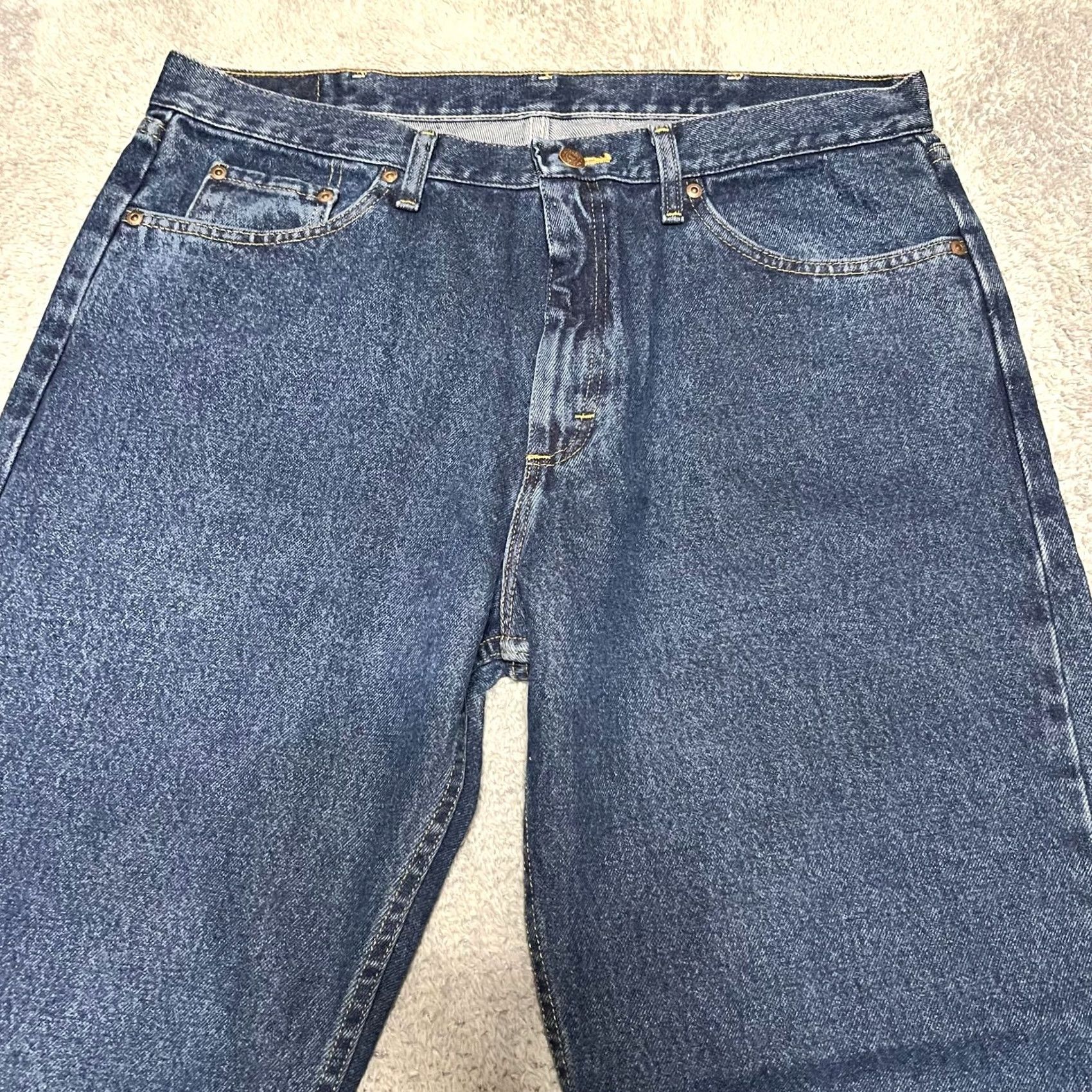Wrangler Wrangler Jeans Pants Denim Straight Relaxed Mens 38 x34 able Size US 38 / EU 54 - 5 Thumbnail