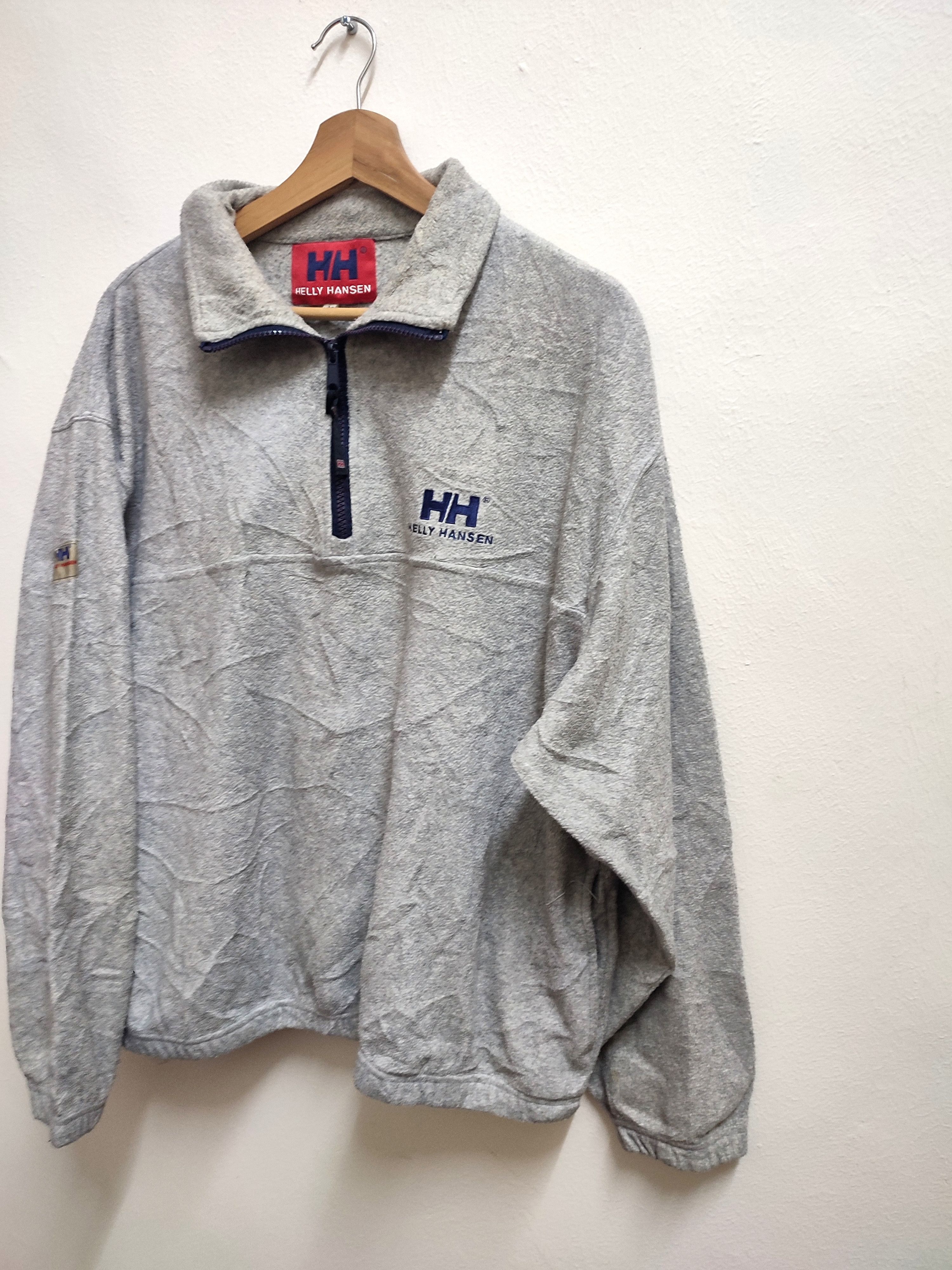 Helly Hansen Baggy Half Zipper Helly Hansen Fleece Sweatshirt Size US L / EU 52-54 / 3 - 3 Thumbnail