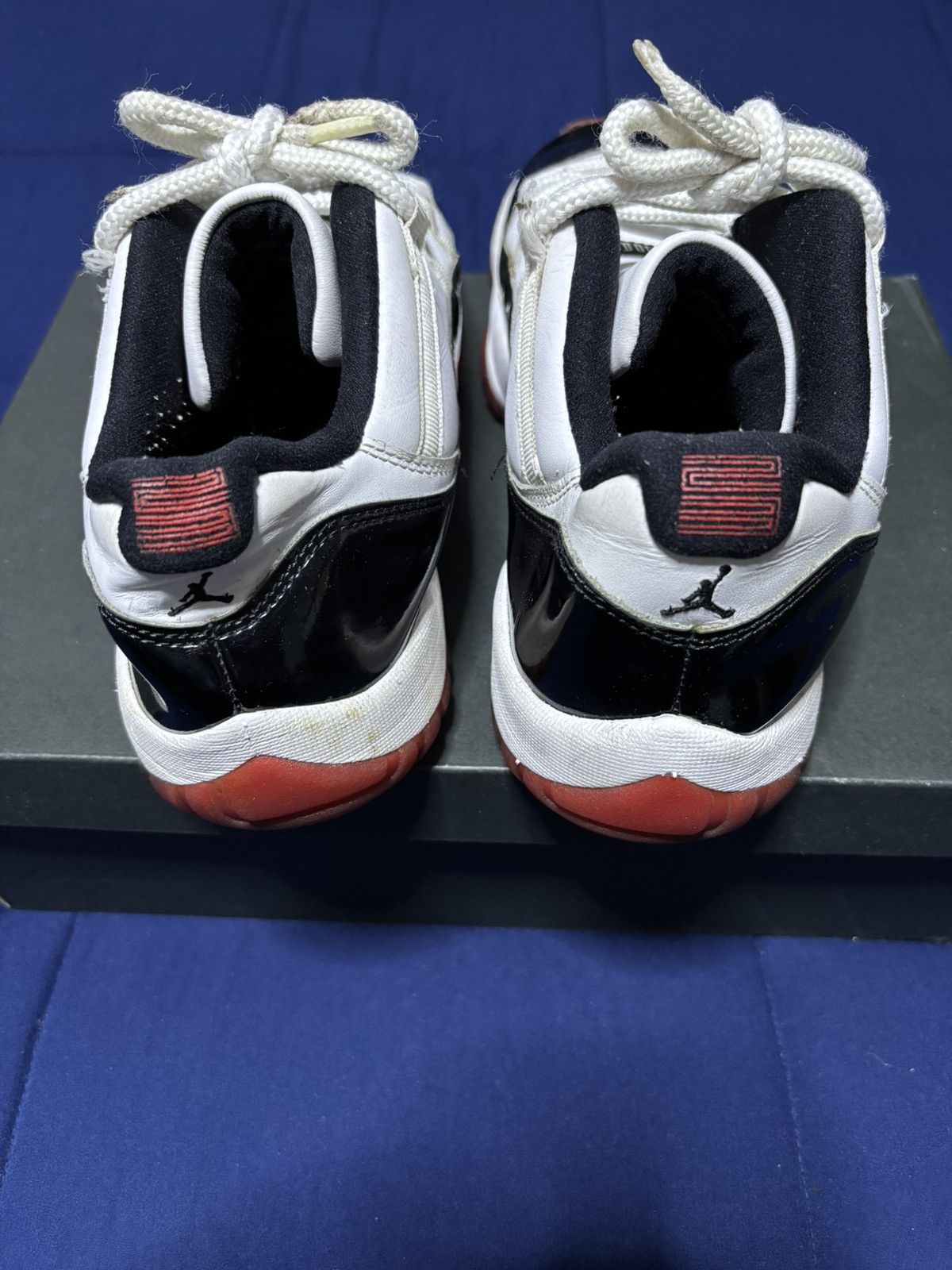Jordan Brand Jordan 11 Retro Low Concord Bred 2020 Size 10 Size US 10 / EU 43 - 4 Thumbnail